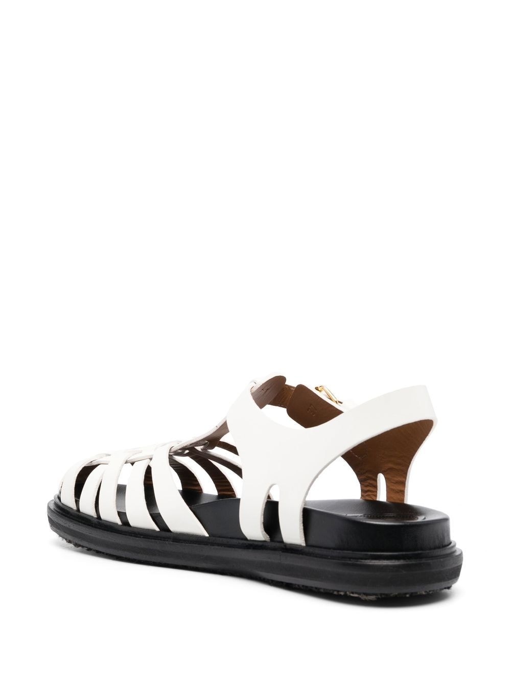 strappy flat sandals - 3