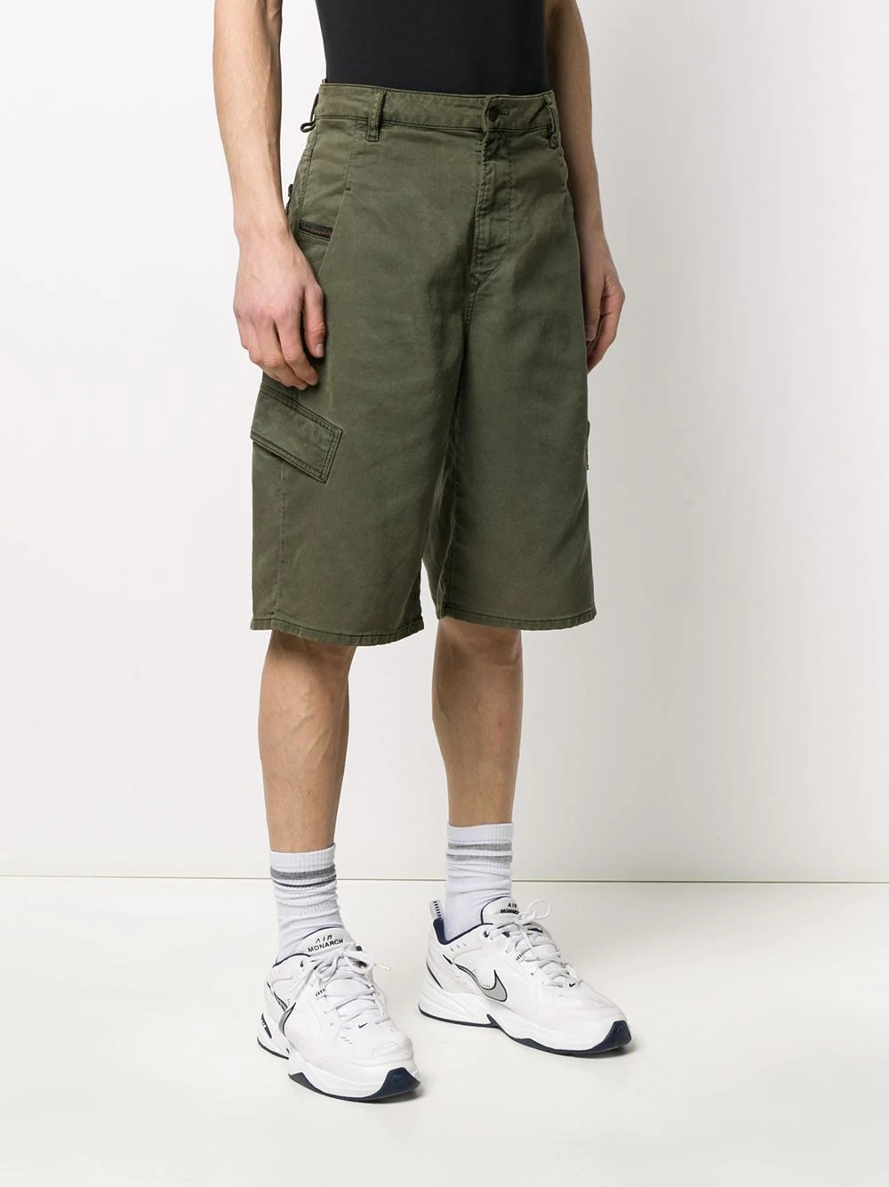 D-Krett wide-leg cargo shorts - 3