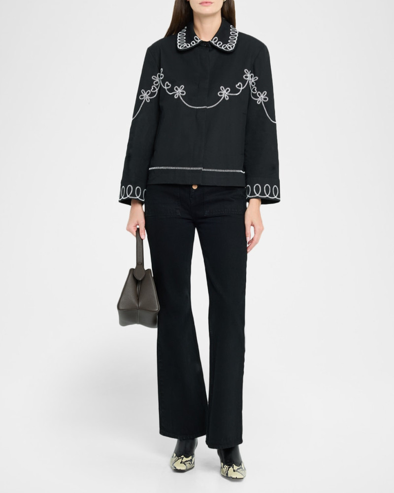 Rails Keaton Embroidered Shirt Jacket outlook