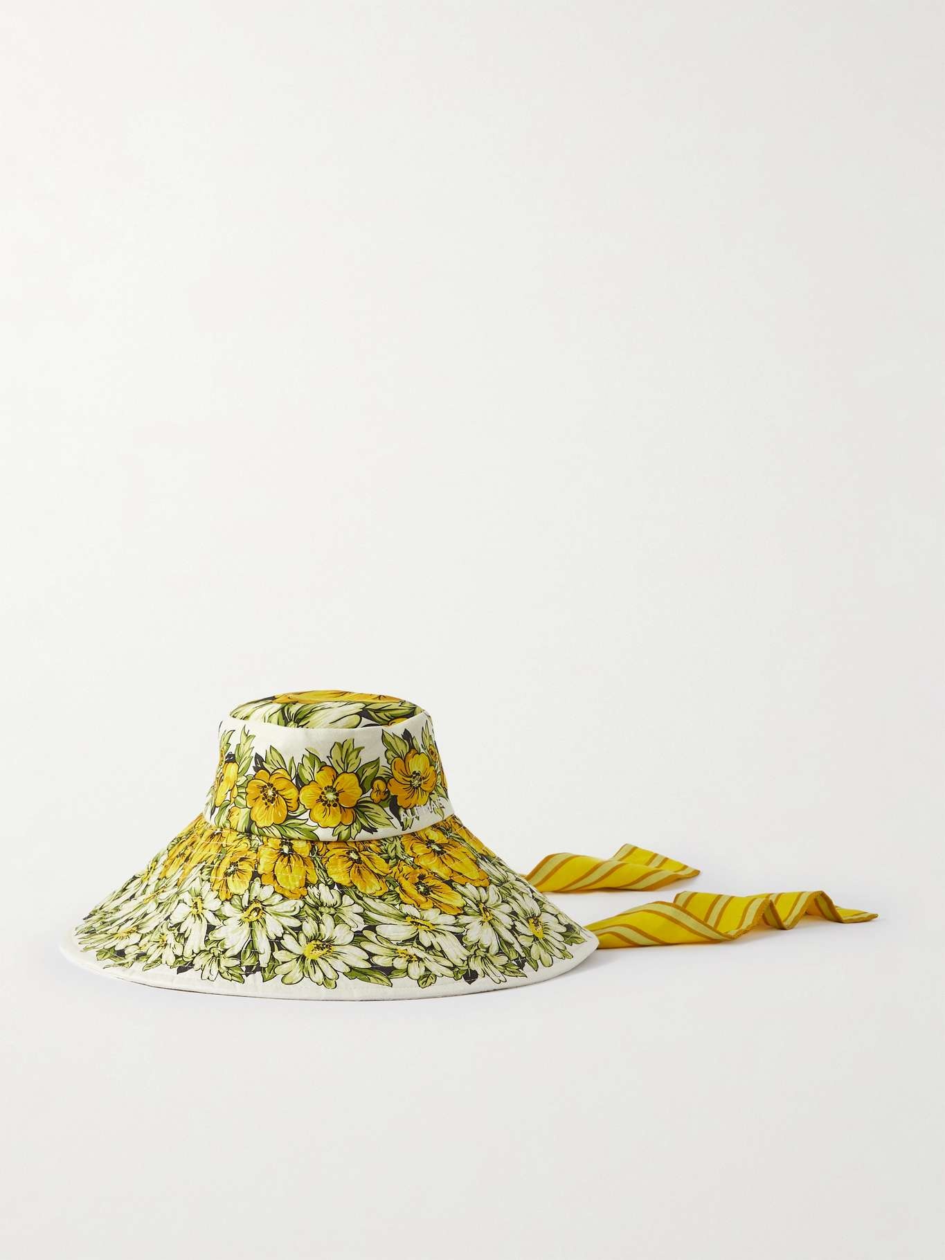 Gisela small printed linen sunhat - 1