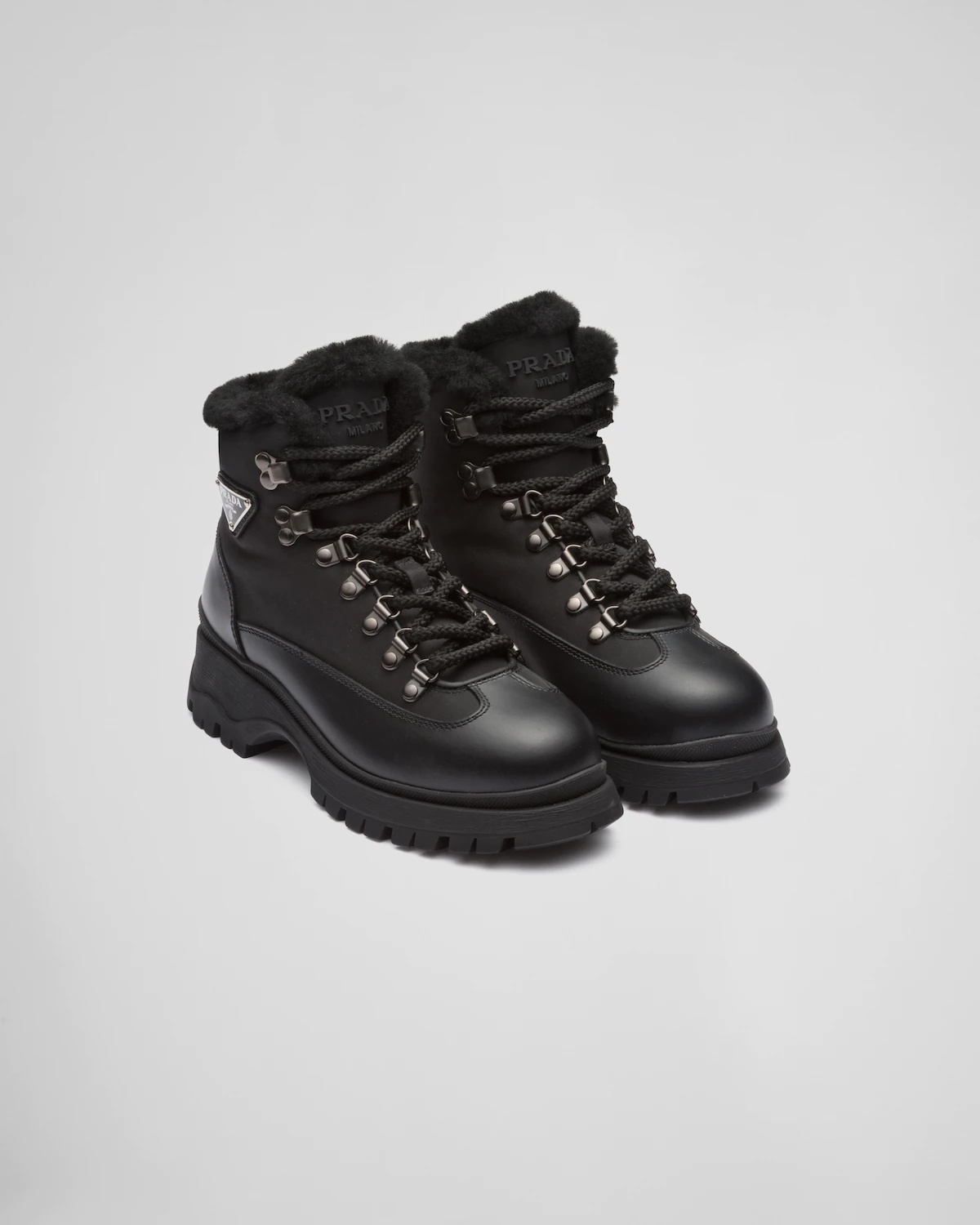 Brixxen leather and nylon booties - 2