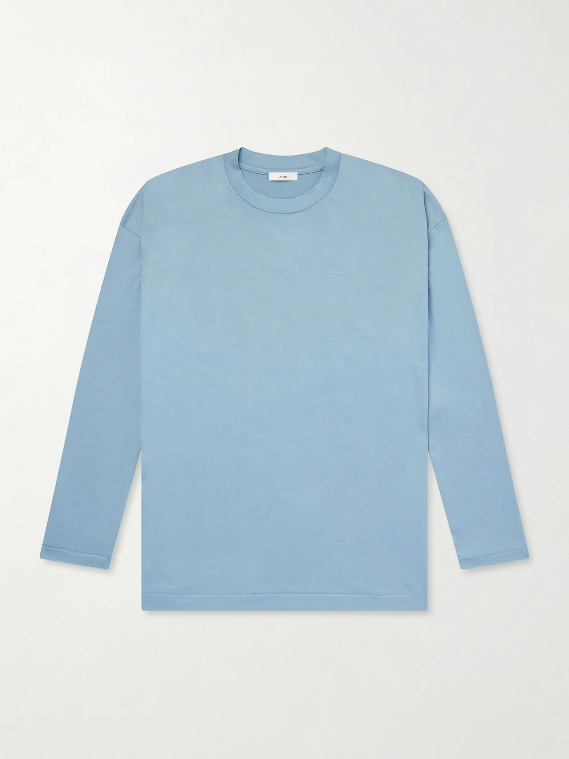 Suvin Cotton Long-Sleeved T-Shirt - 1