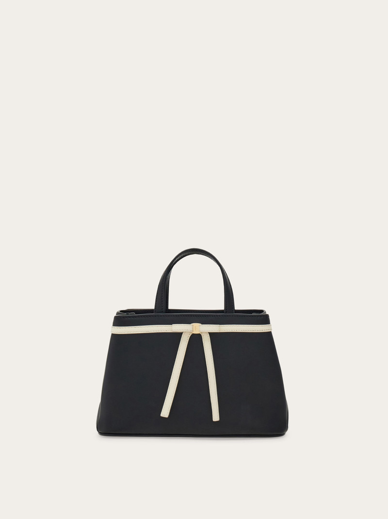 Mini top handle with mini bow detail 1