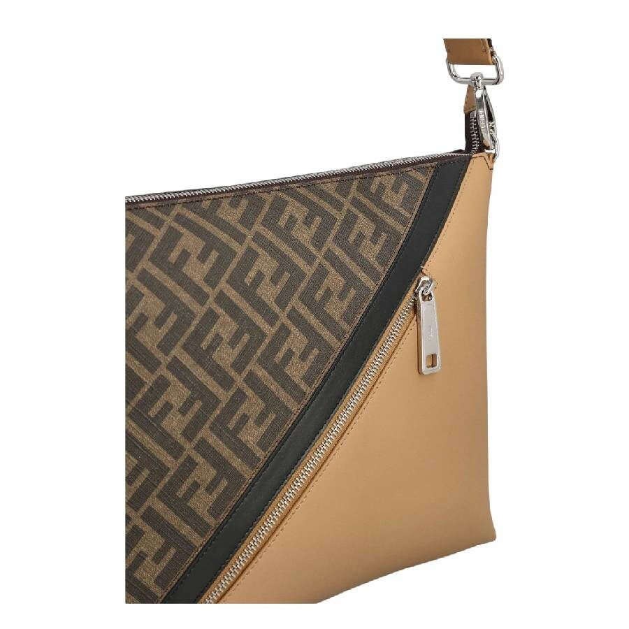 Open Box - Fendi Diagonal FF Messenger Bag - 3