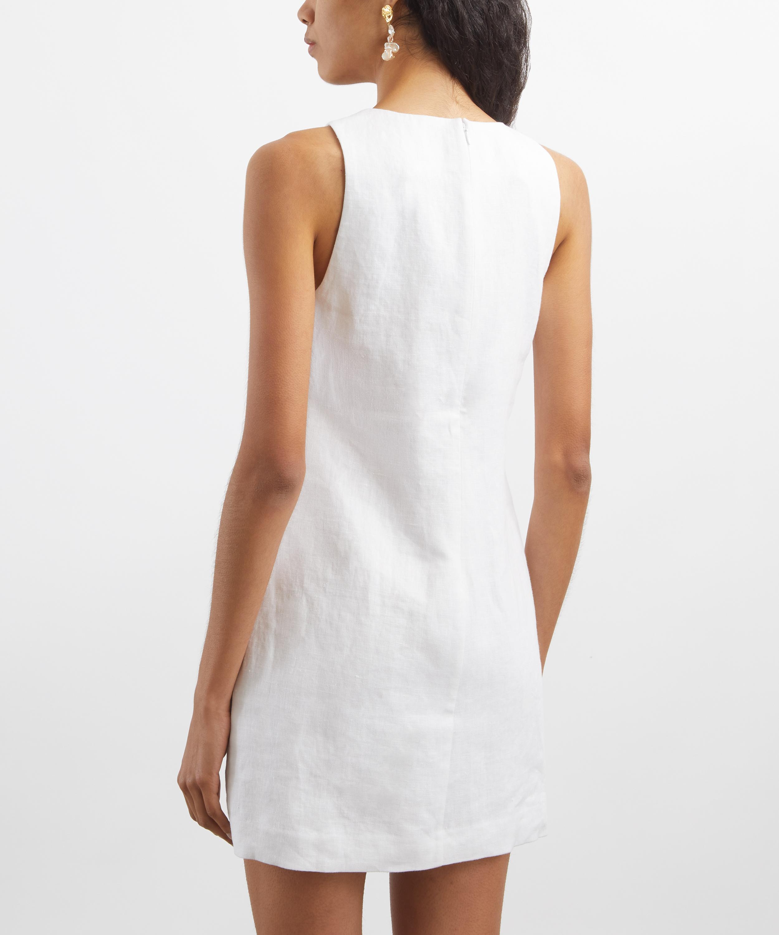 Ellen Linen Mini Dress - 4