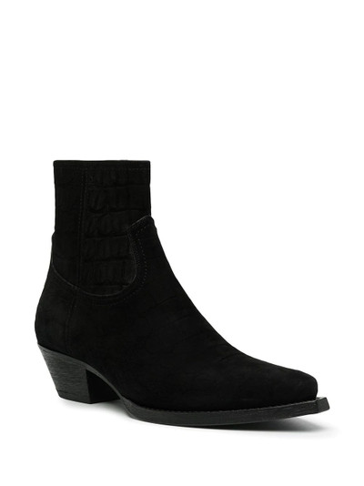 SAINT LAURENT Lukas Western boots outlook