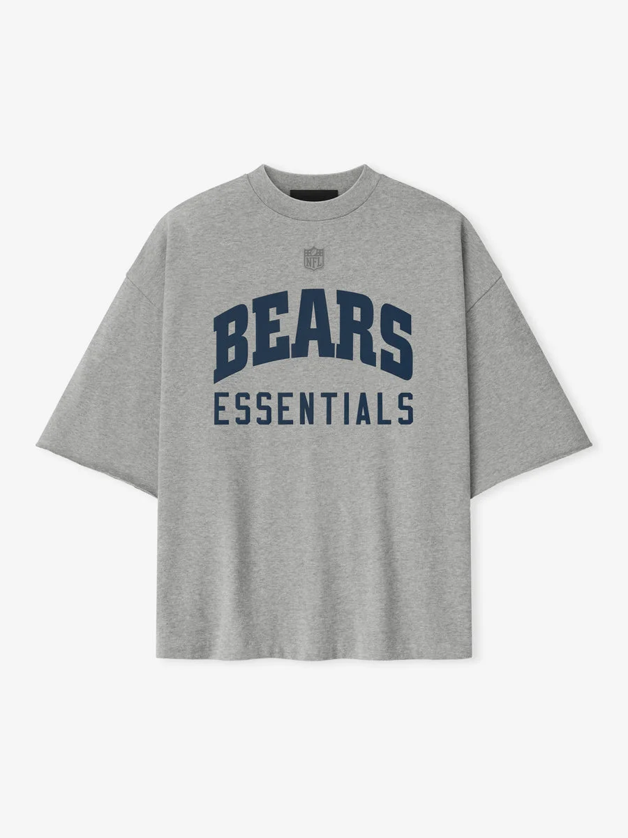 Bears 90s 3/4 Sleeve Football Tee - 1