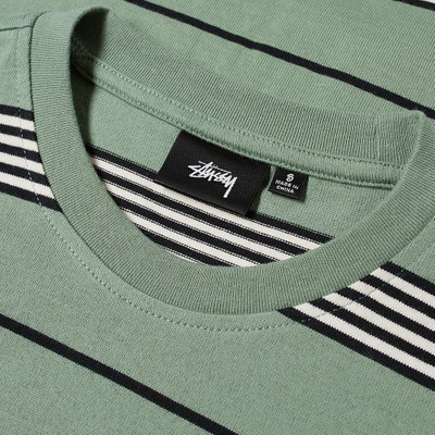 Stüssy Stussy Asher Stripe Crew Tee outlook