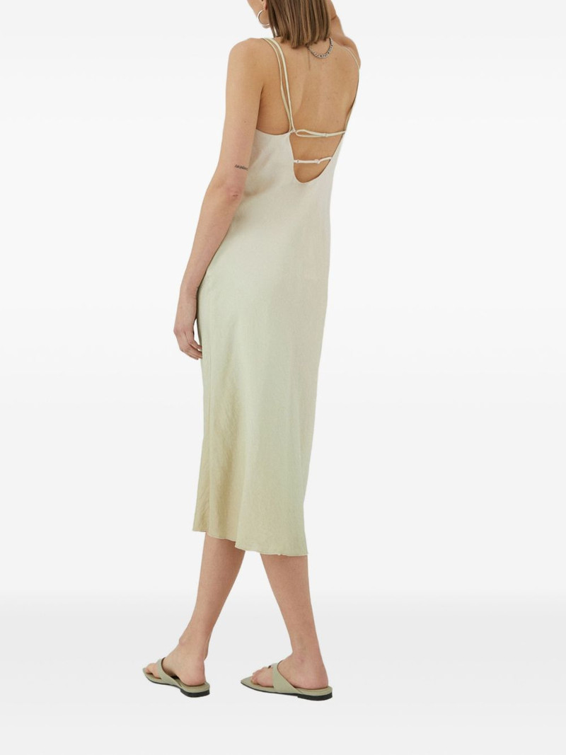 cowl-neck midi dress 3