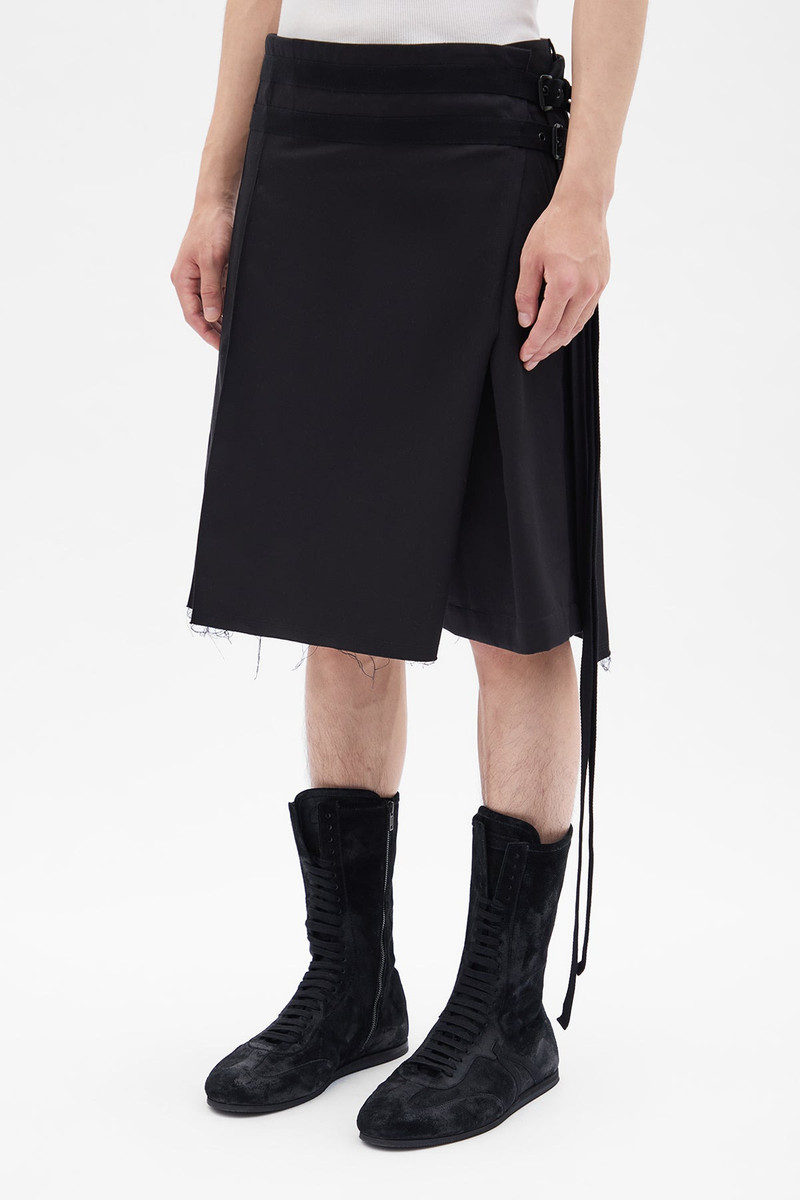 Ann Demeulemeester Mane Knee Length Kilt outlook