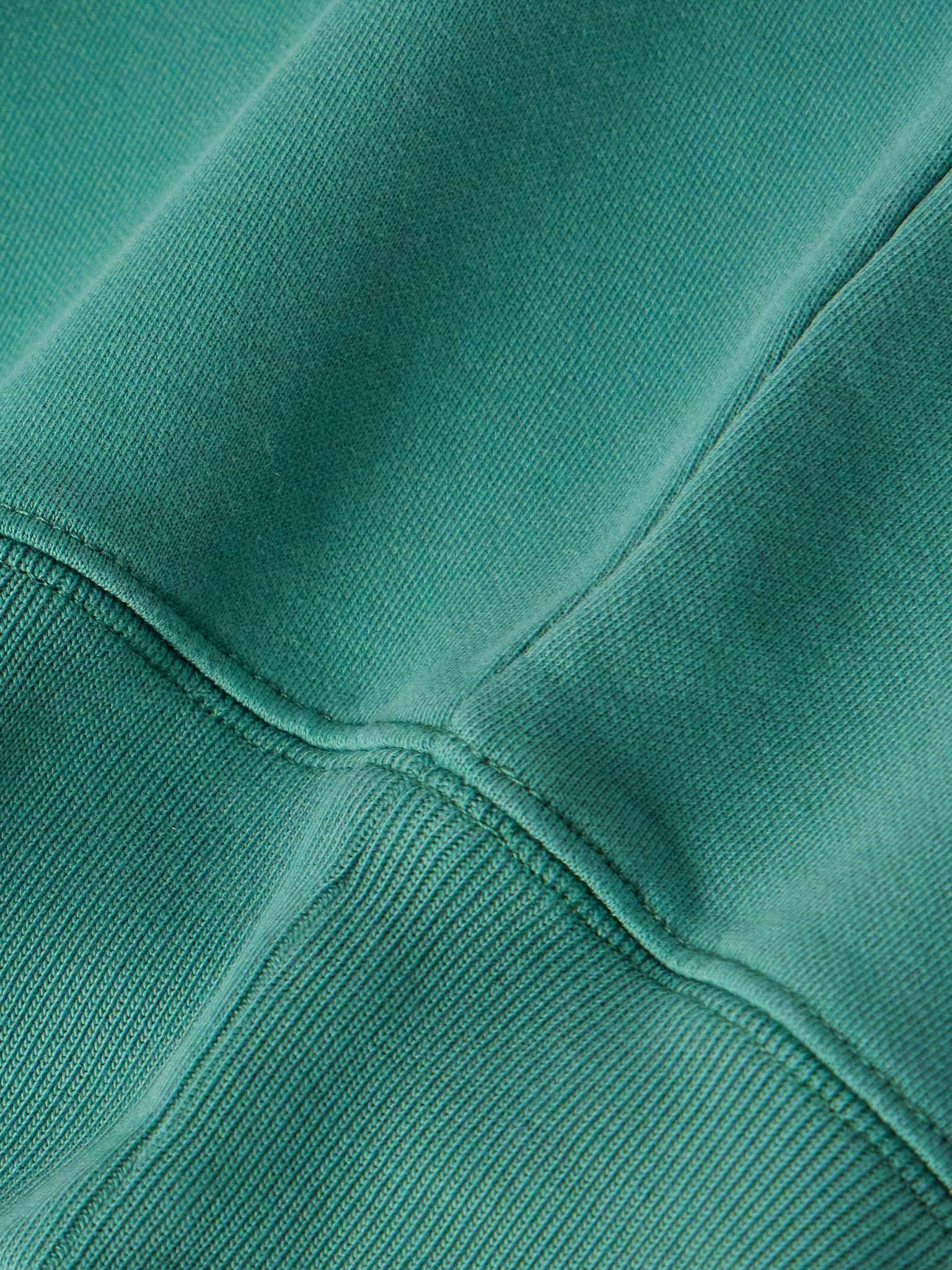 Logo-Appliquéd Cotton-Jersey Sweatshirt - 4