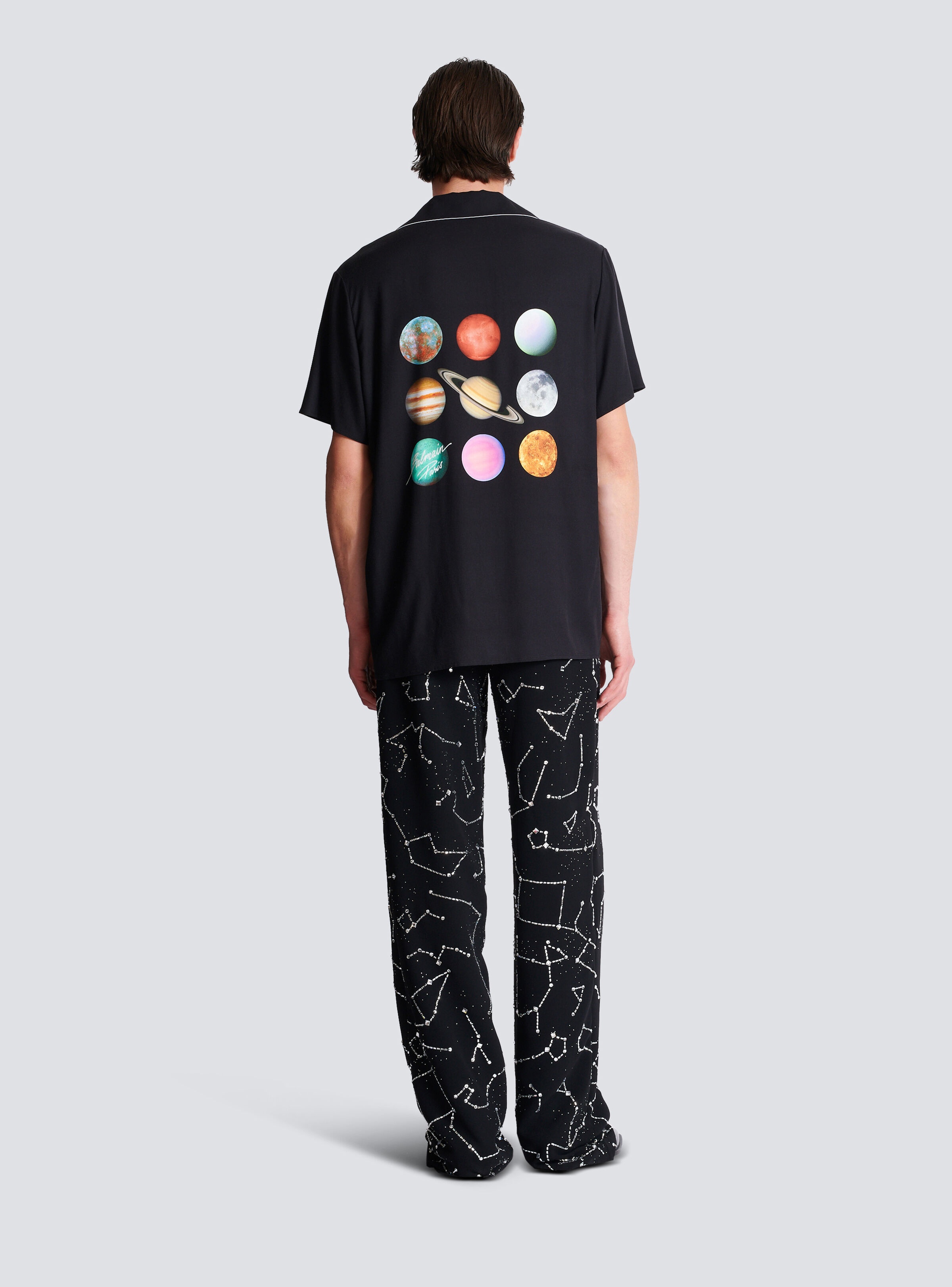 Pyjama shirt with 9 planets print - 4