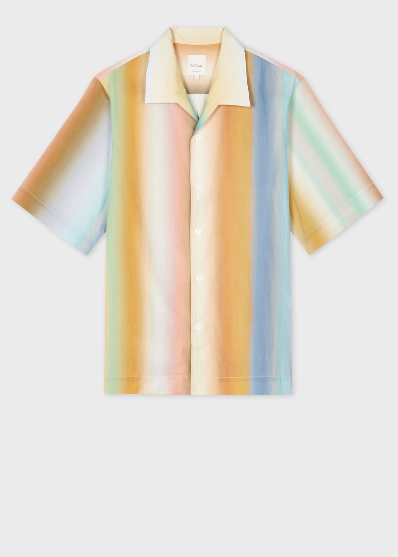 Oversized 'Smith Stripe' Lyocell-Cotton Shirt 1