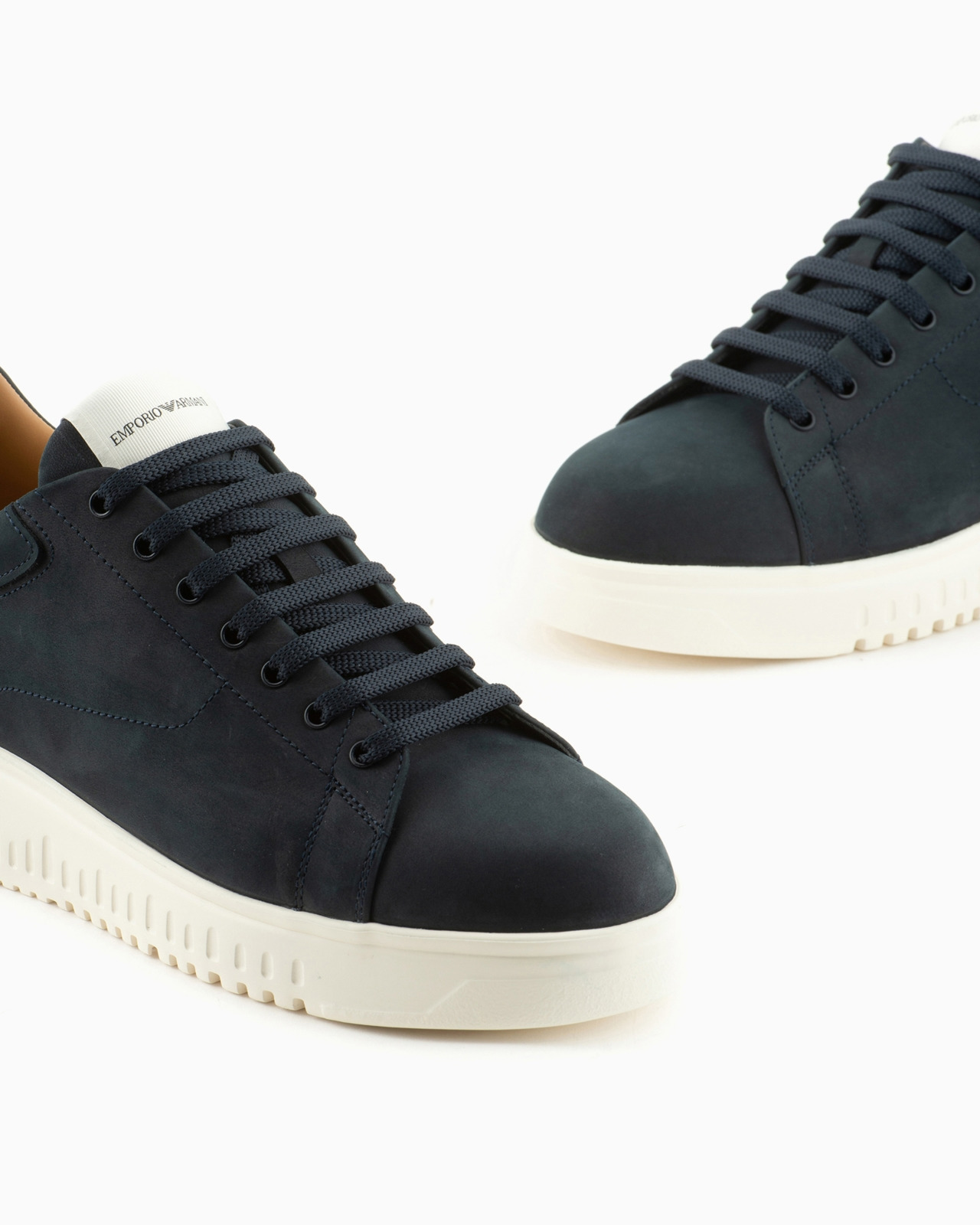 Nubuck sneakers with knurled soles - 5