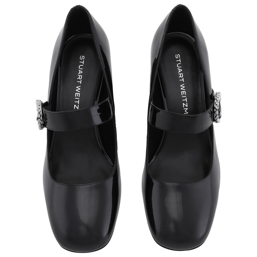 Stuart Weitzman Sloane Mary Jane Block-Heel Pumps - 3