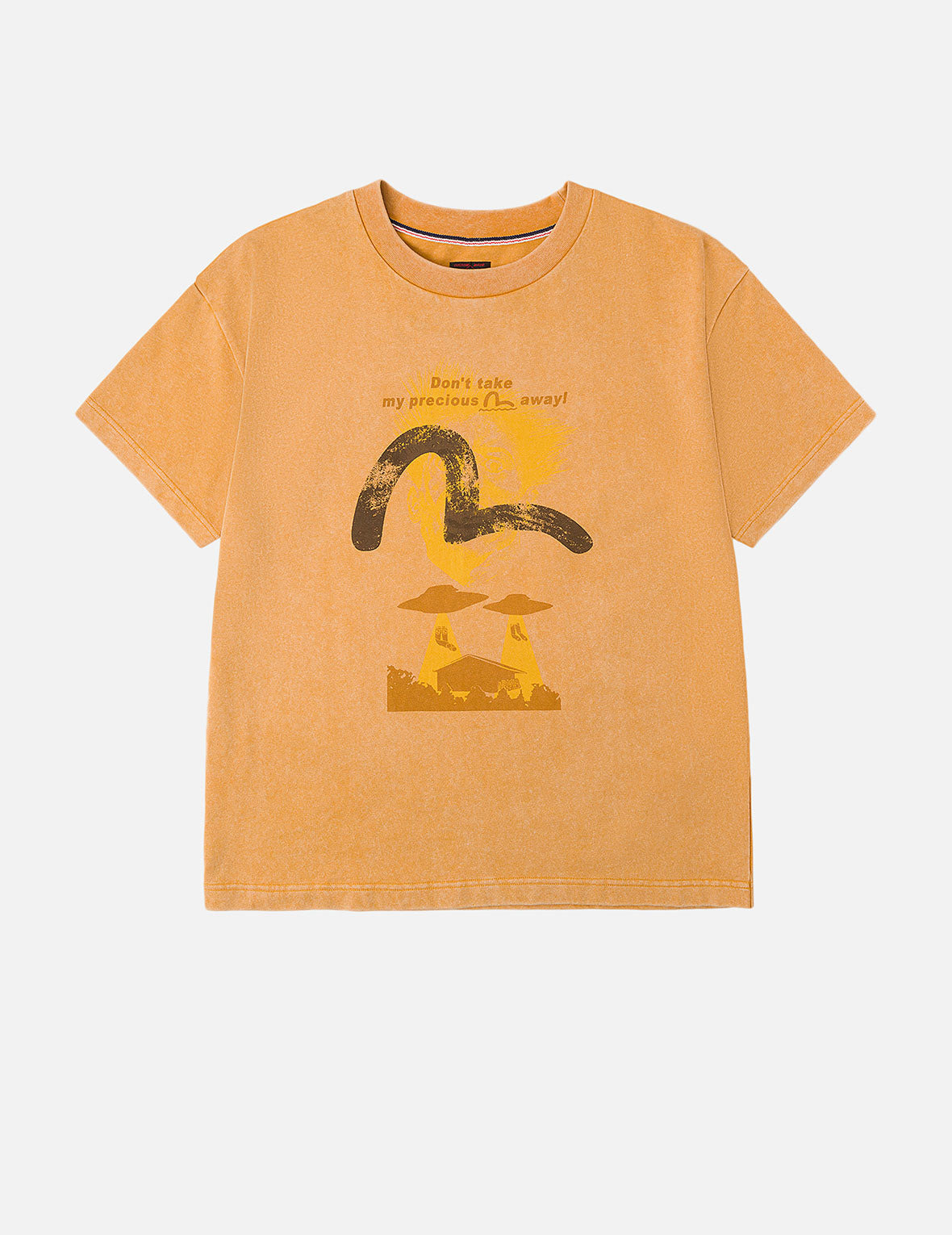 UFO Abduction Print Relax Fit T-shirt - 3