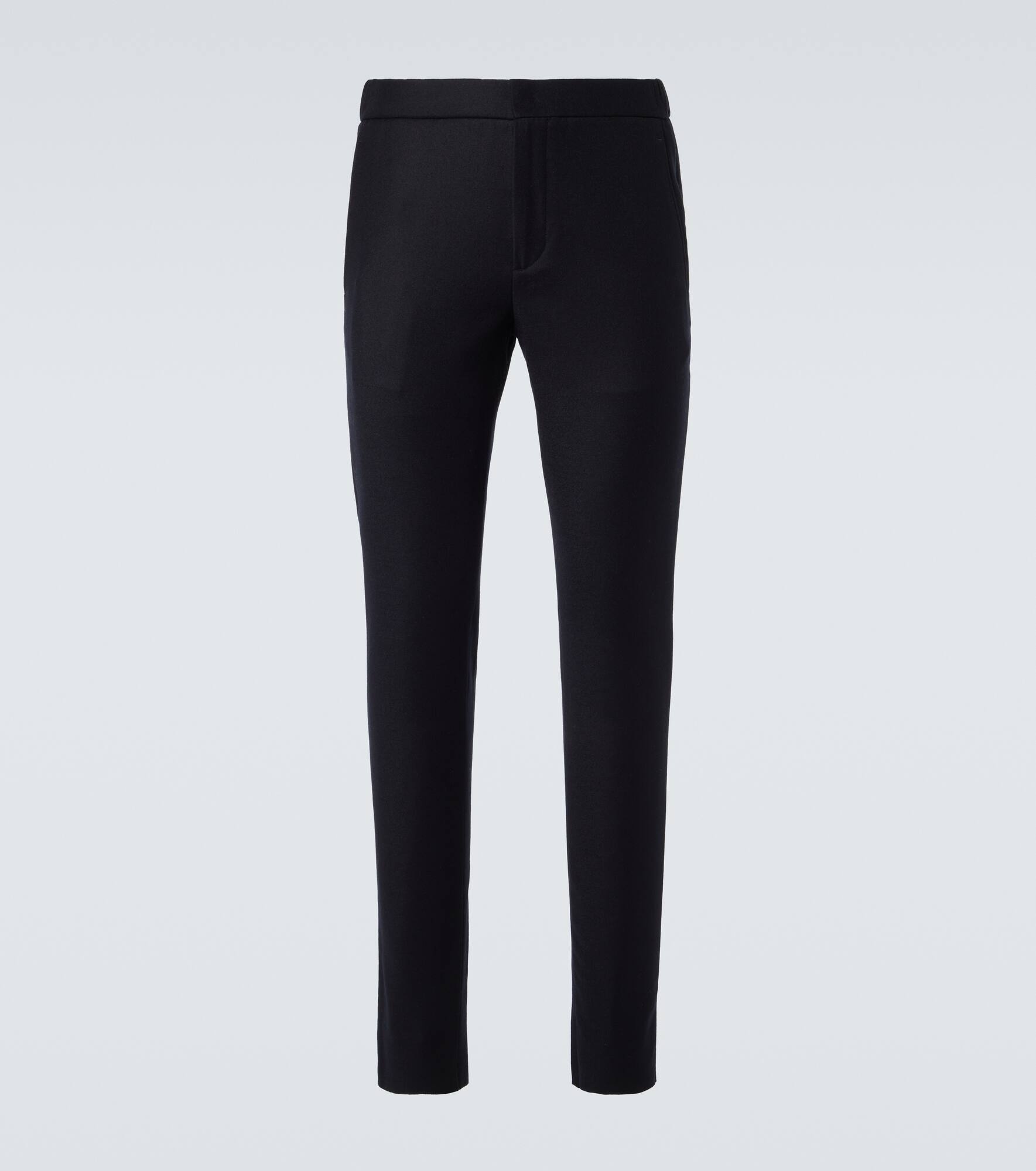 Leisure City wool and cashmere slim pants - 1