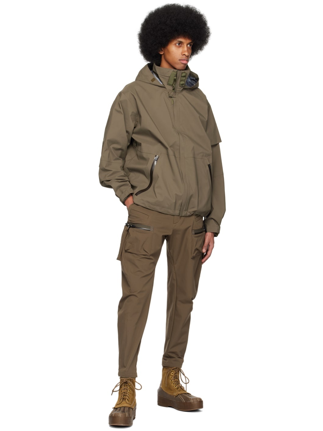 Khaki P41-DS Cargo Pants - 4