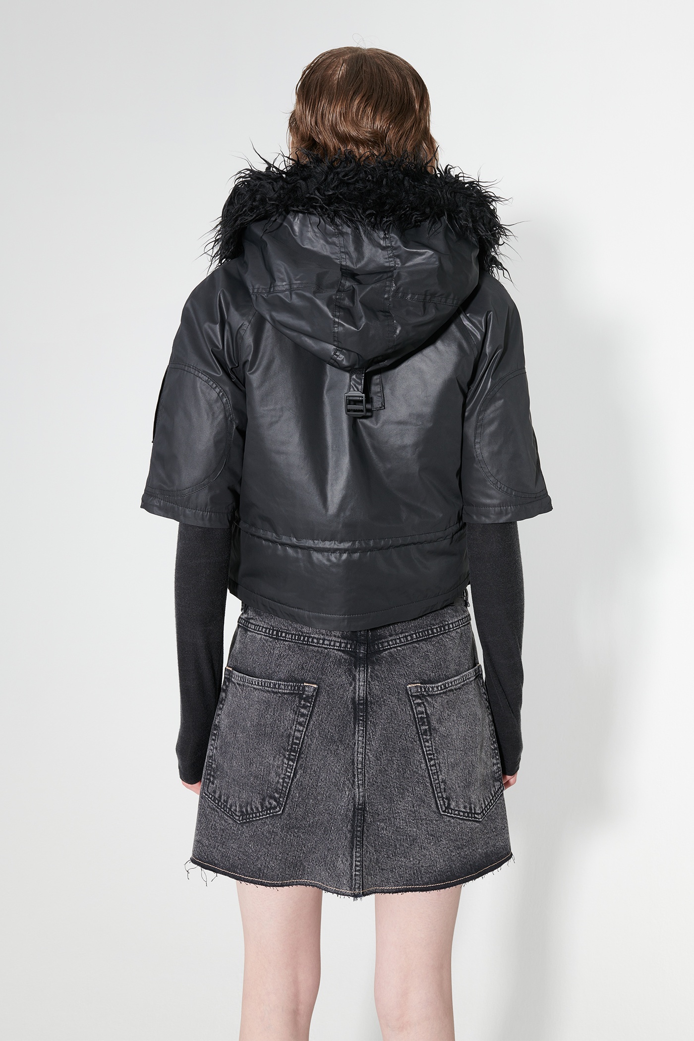 Tiny Parka Black Wax Mirage Tech - 5