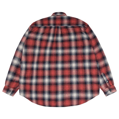 Stüssy Stussy x Our Legacy Work Shop Check Shirt 'Red Arborist' outlook