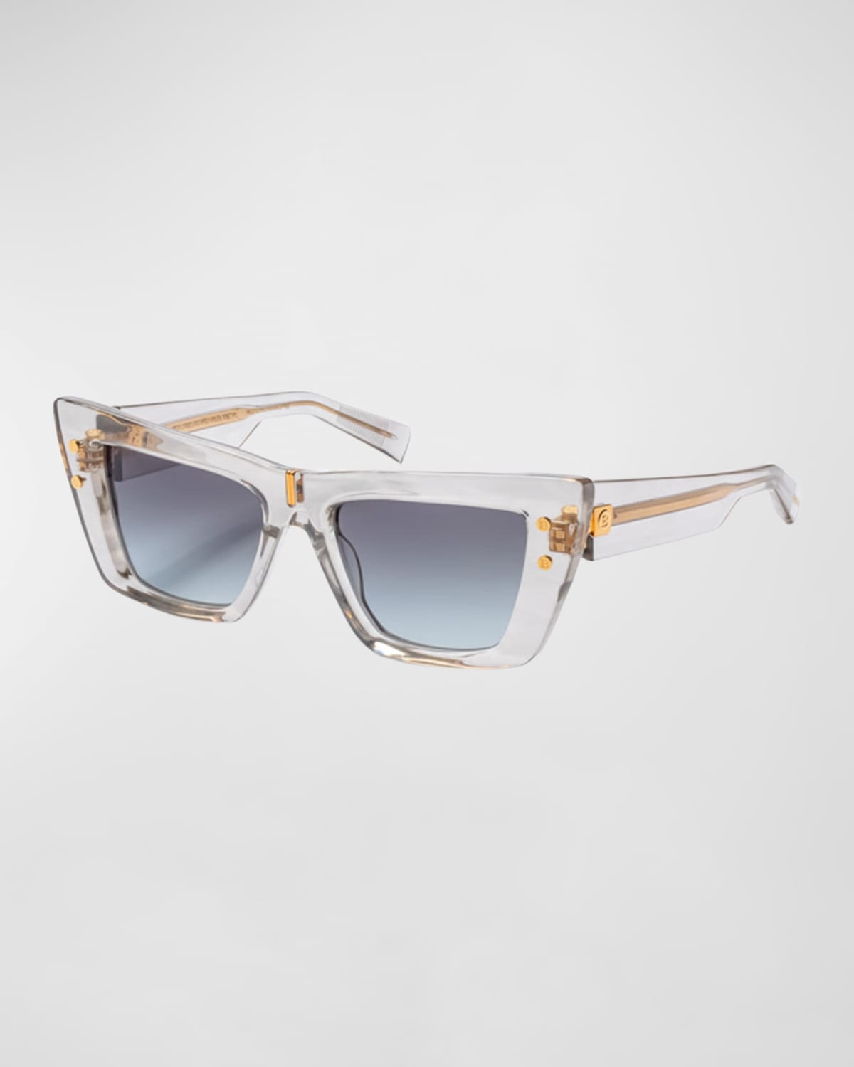 B-Eye Gradient Acetate Cat-Eye Sunglasses - 1