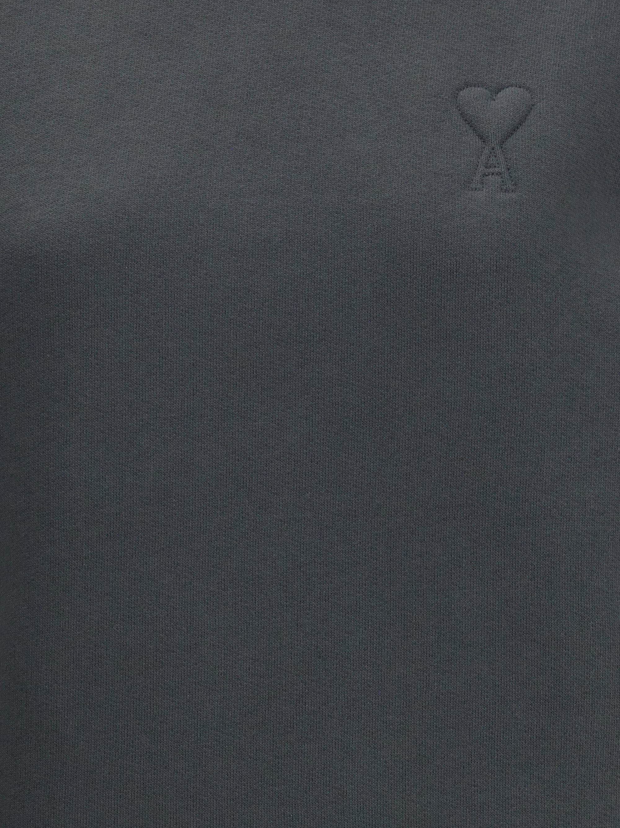 Ami Paris Women Ami De Coeur Embosse Sweatshirt - 3
