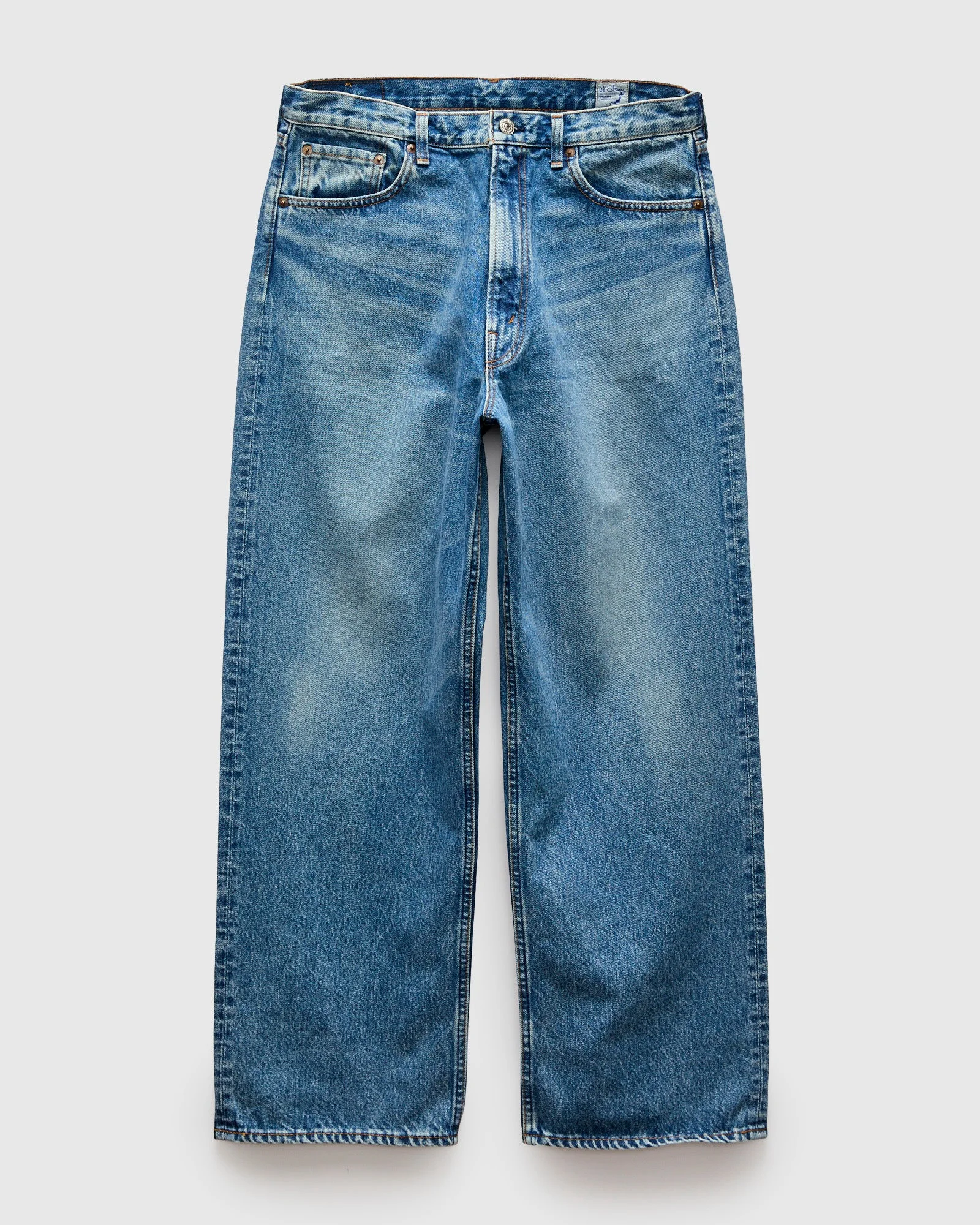 100 "2 Year Wash" 13.5oz Denim - Super Dad Wide Fit - 1