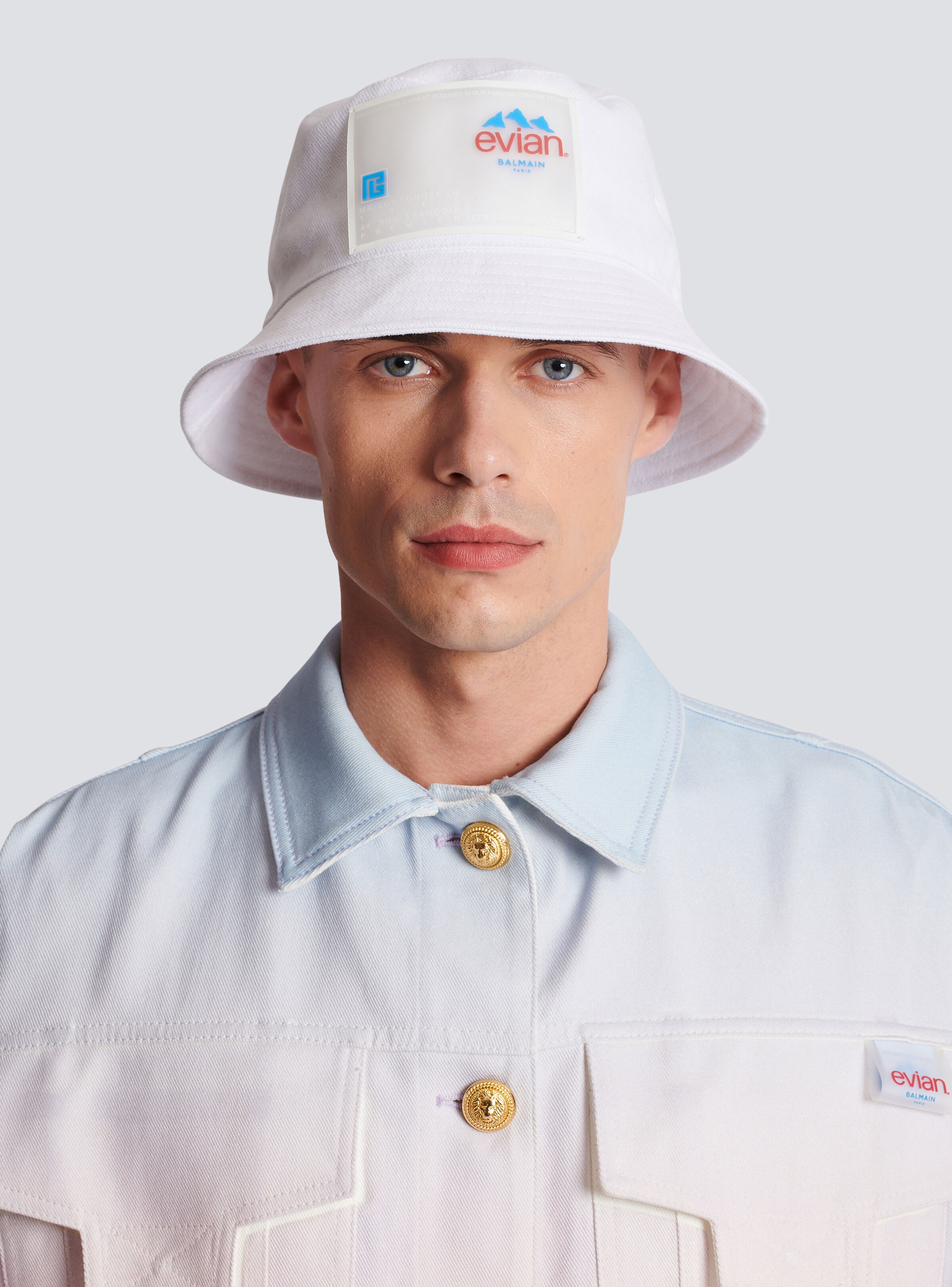 Balmain x Evian - Bucket hat - 2