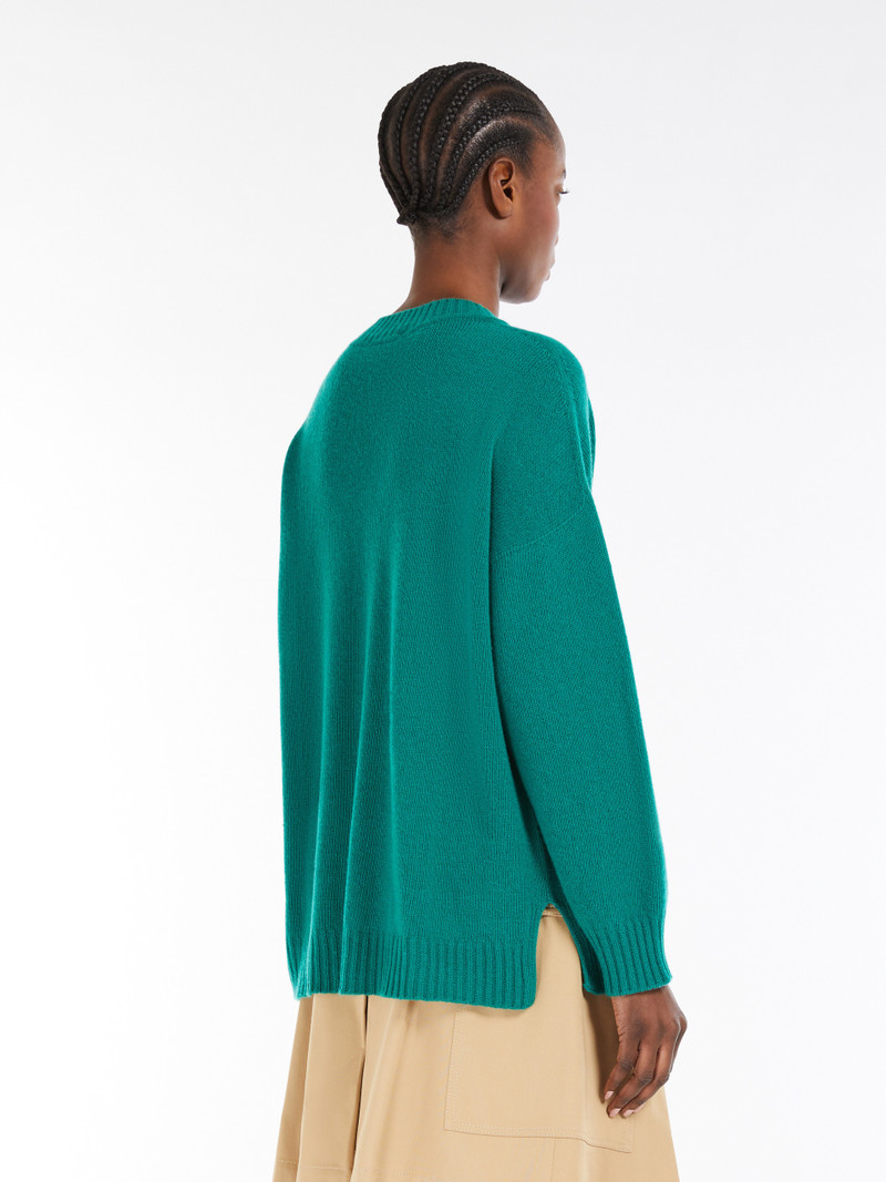 MESTRE Wool and viscose-blend V-neck sweater 4