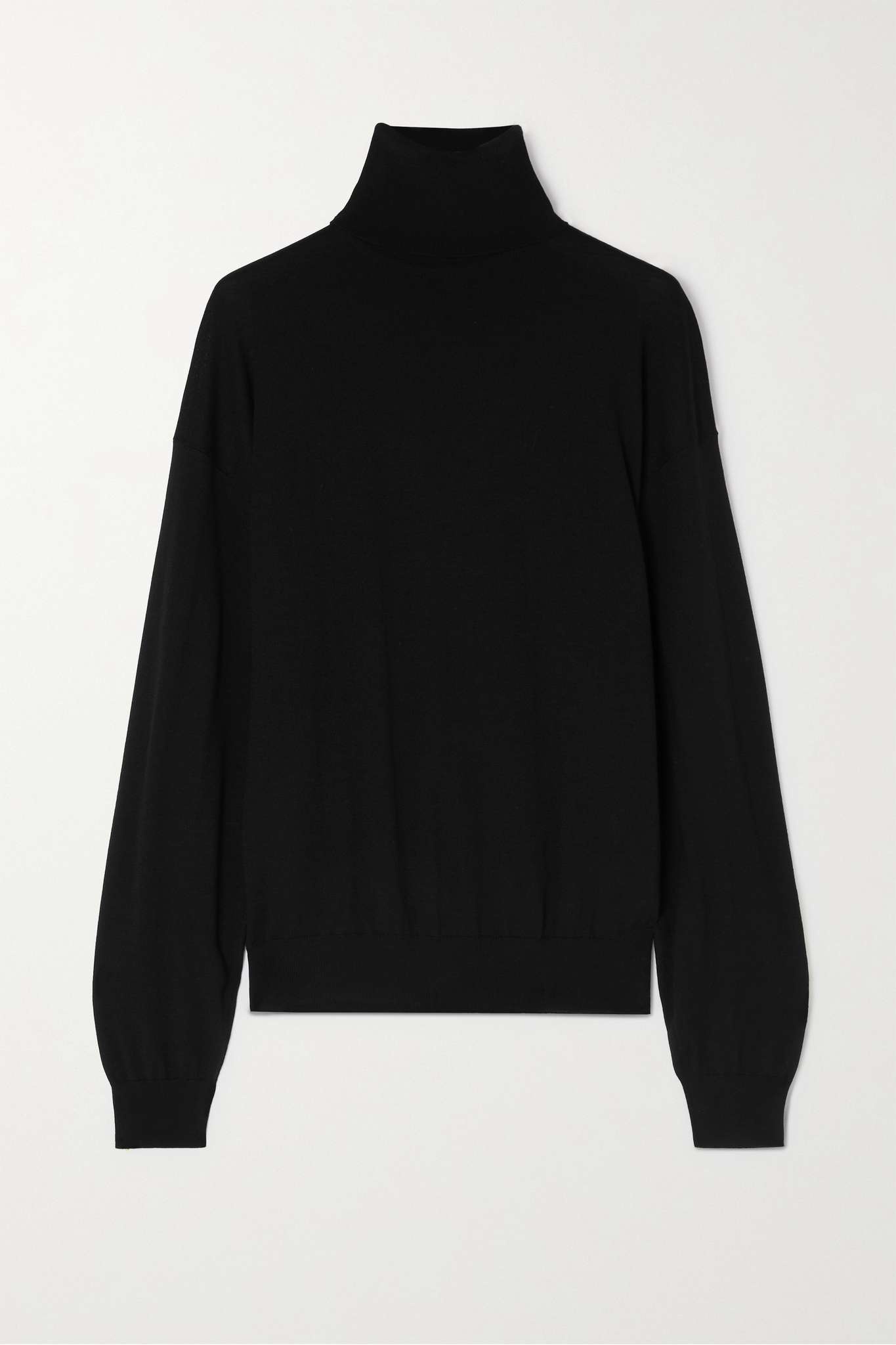 Wool turtleneck sweater - 1