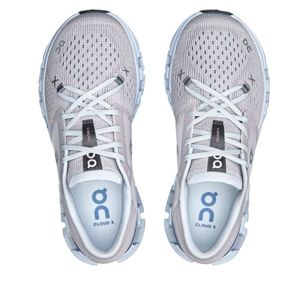 (WMNS) On Running Cloud X 4 'Grey Blue' 3WE30073278 - 4