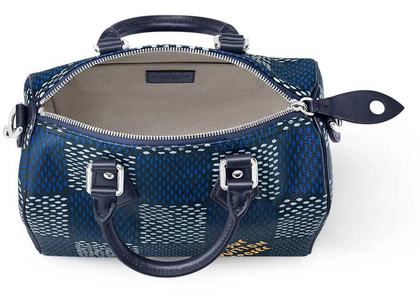 Louis Vuitton Speedy 25 Bandoulière Damier Heritage Blue - 3