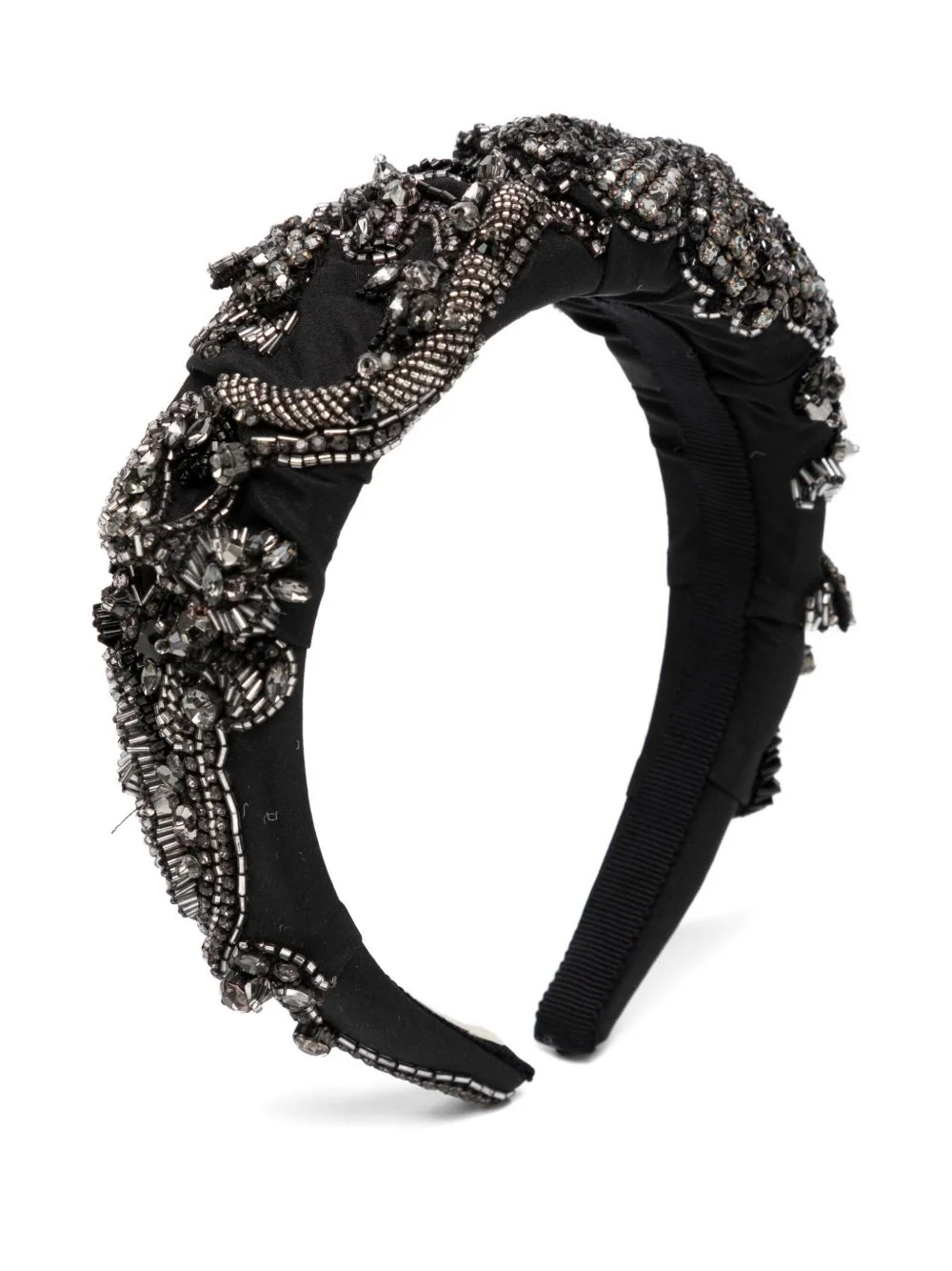 crystal-embellished headband - 1