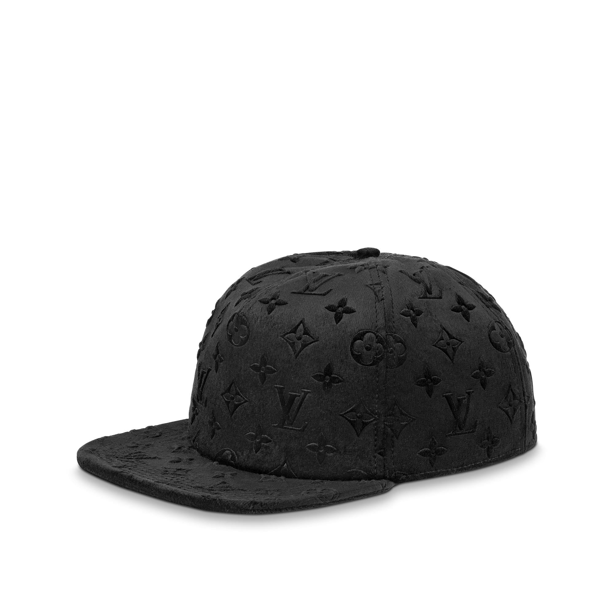 Monogram Velvet Cap - 1