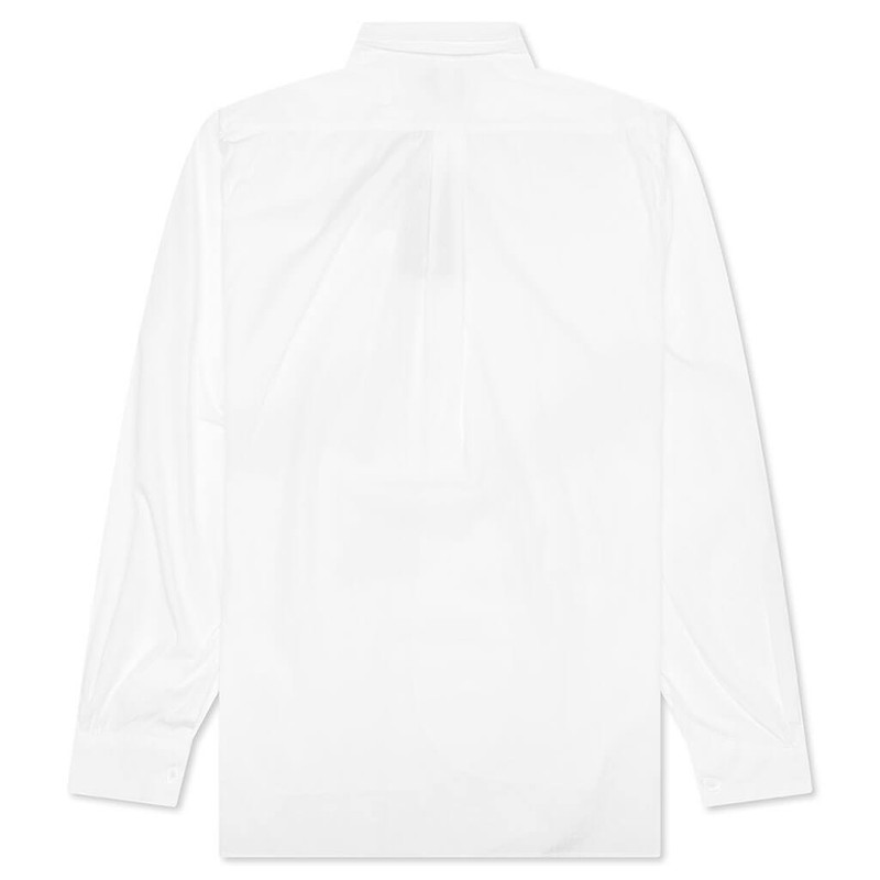 NEEDLES DOUBLE ROUND COLLAR SHIRT - OFF WHITE outlook
