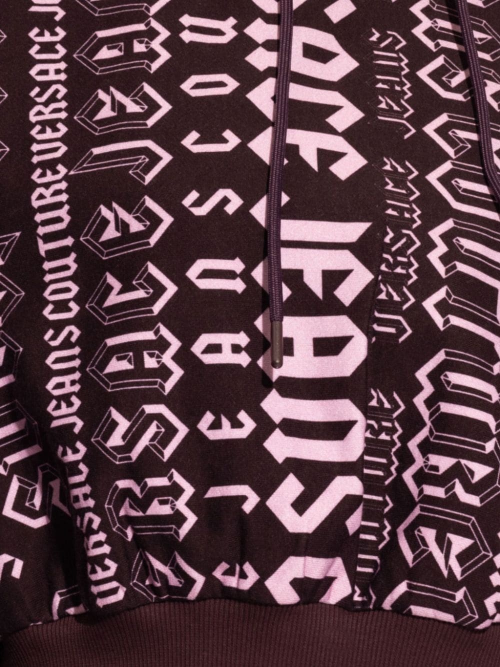 logo pattern hoodie sweatshirt - 5