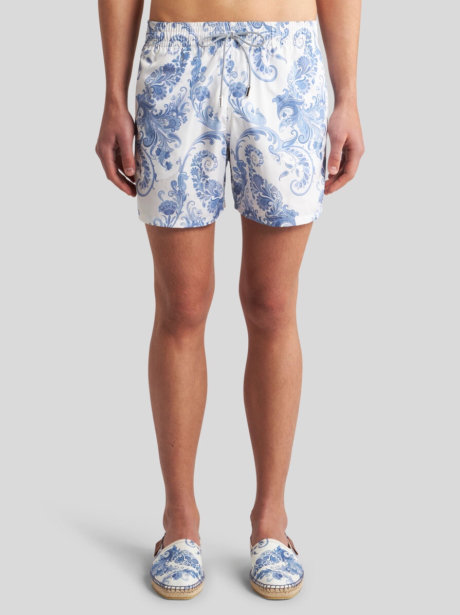 ETRO SUMMER PAISLEY SWIM SHORTS - 2