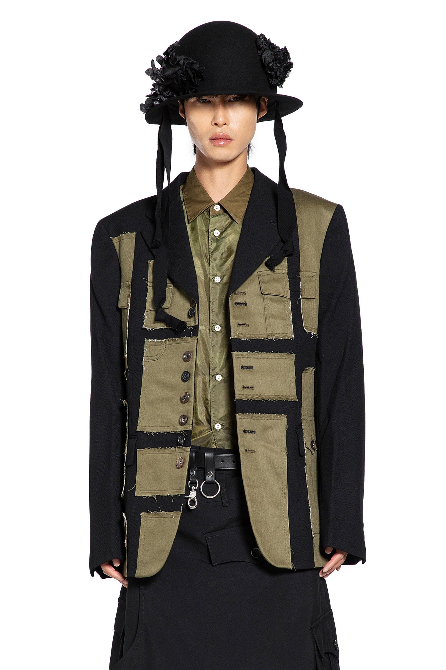 Paneled Blazer In Cotton Twill - 6