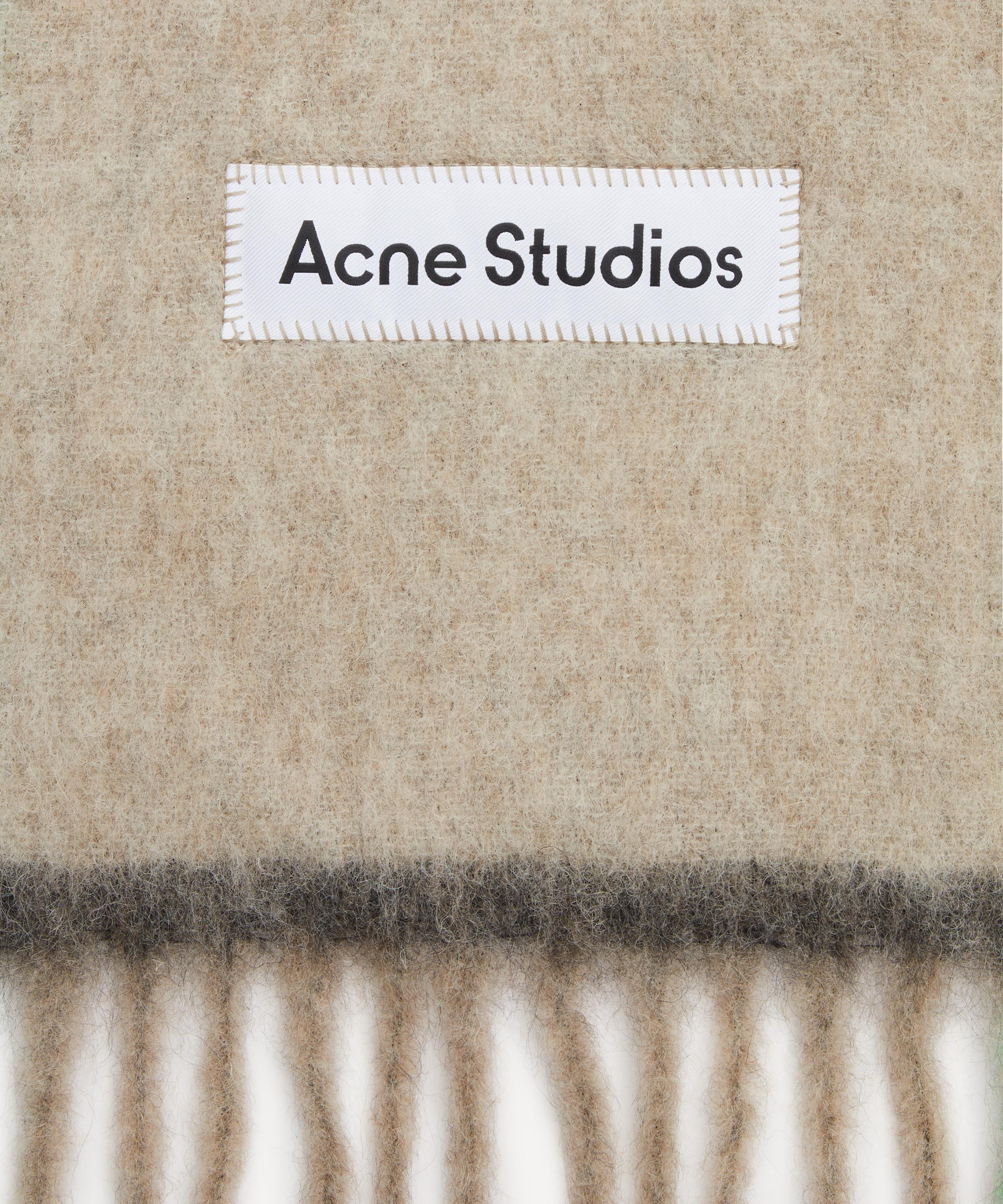 Narrow Wool-Mohair Scarf - 3