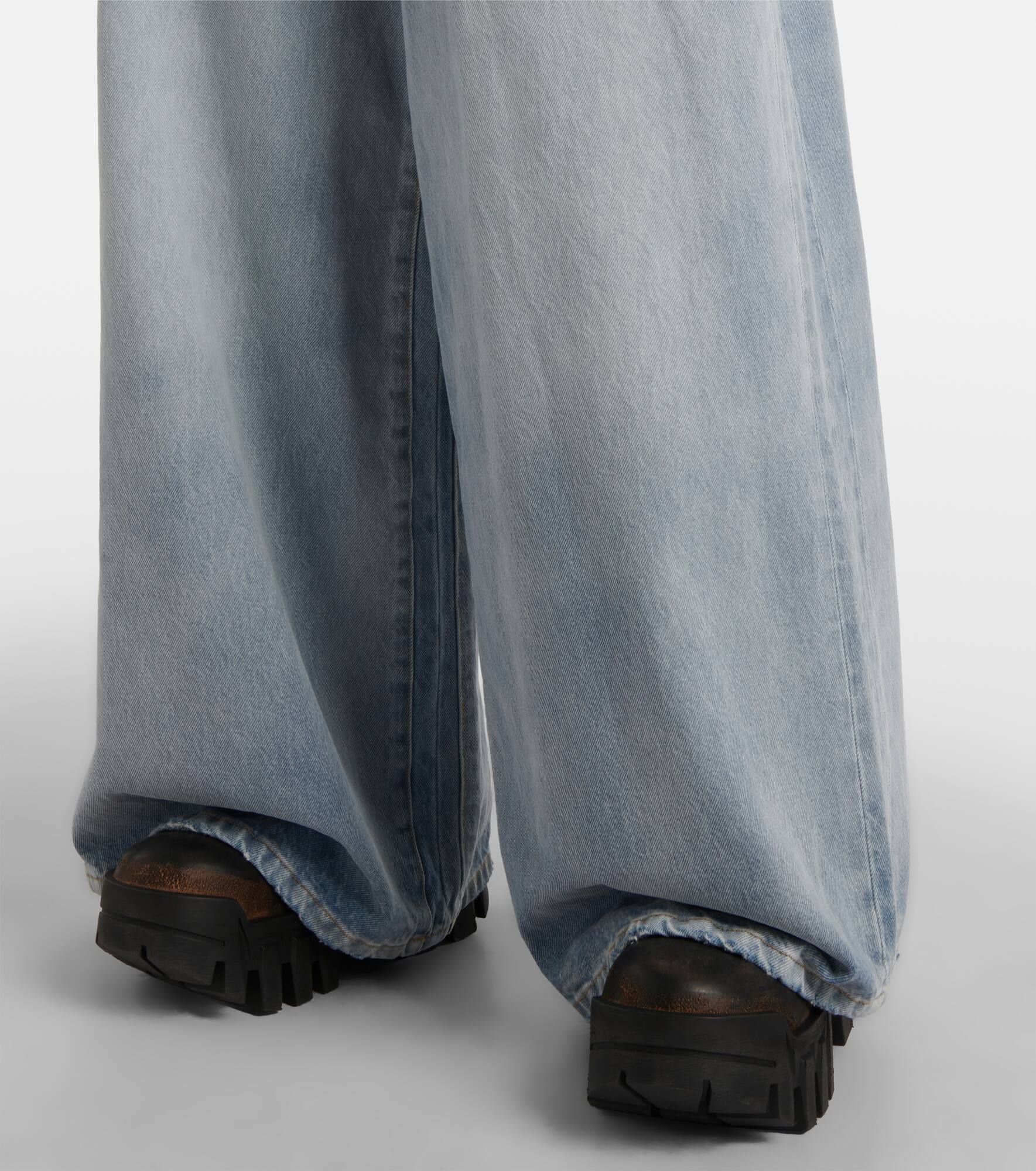 Oversized wide-leg jeans - 5