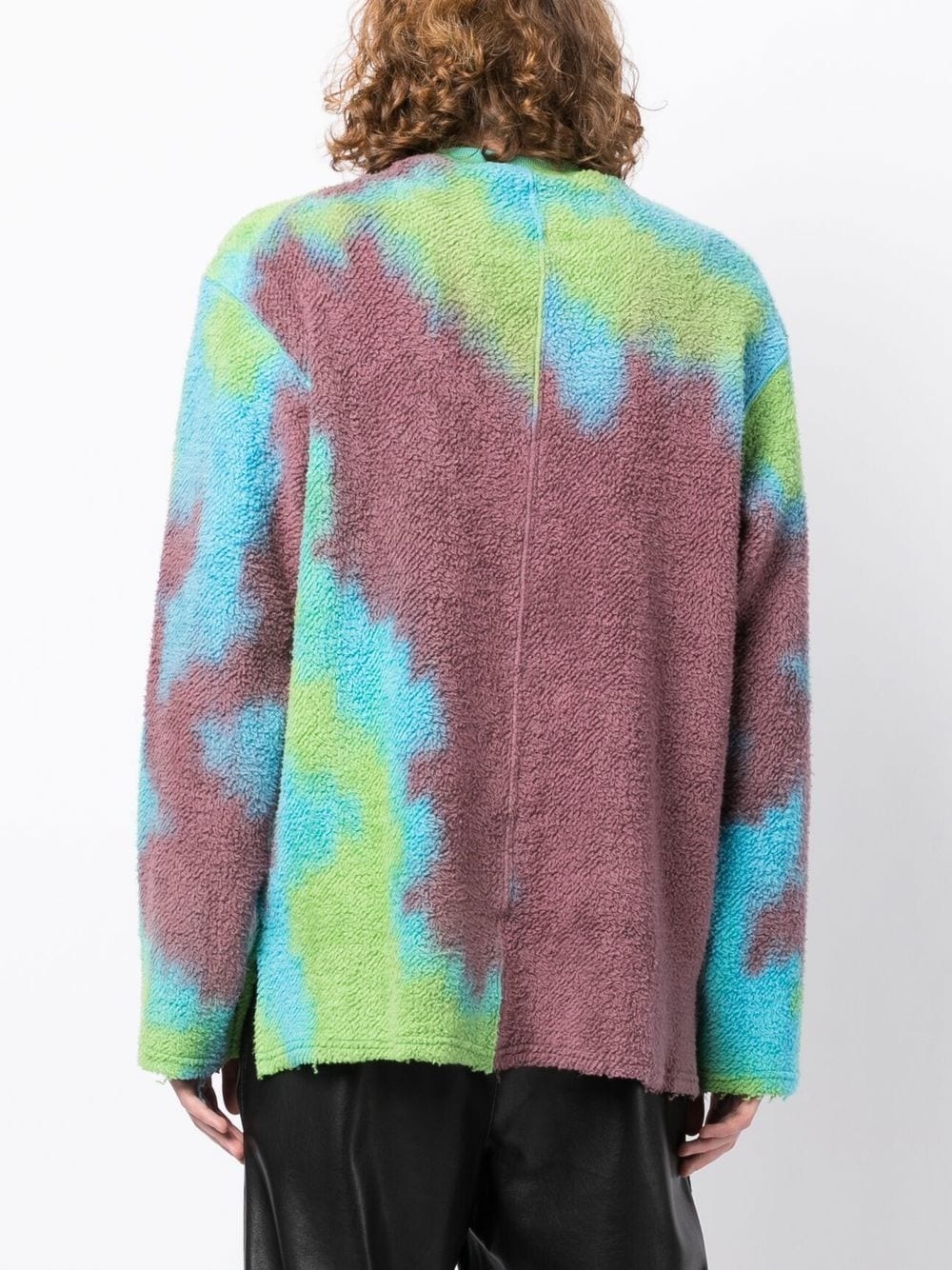 abstract-pattern print jumper - 4