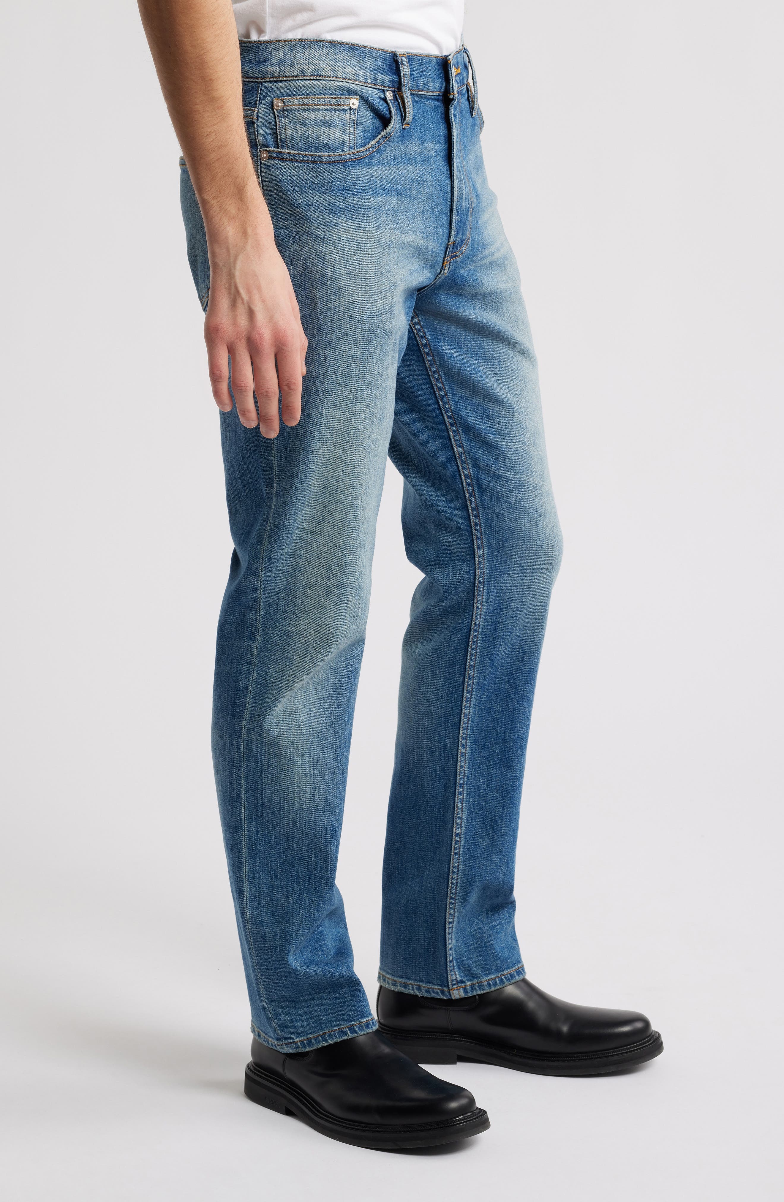 FRAME Modern Straight Leg Jeans in Eureka at Nordstrom - 3