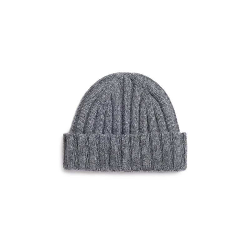 Santoni Grey cashmere beanie outlook