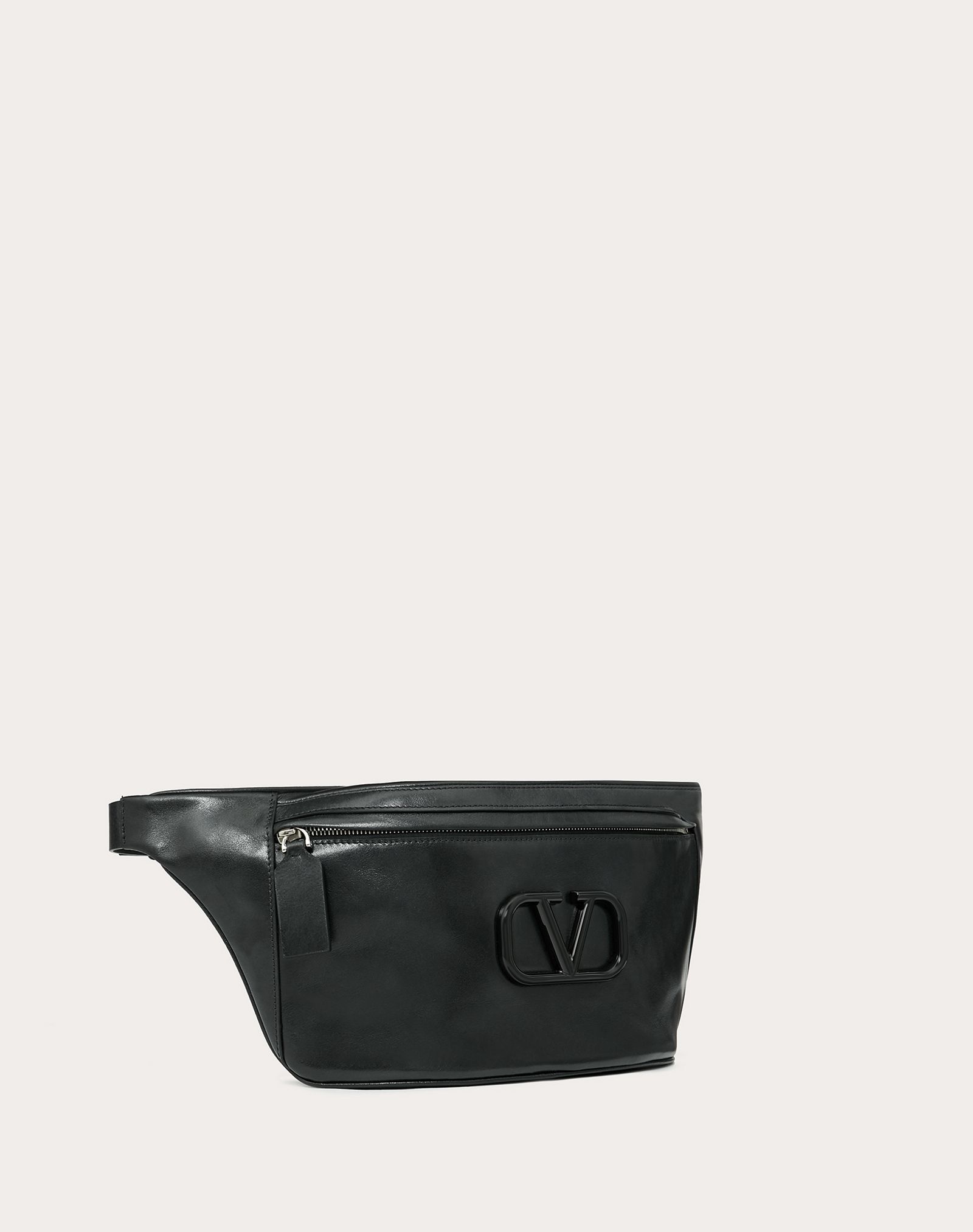 VLogo Signature Leather Belt Bag - 2