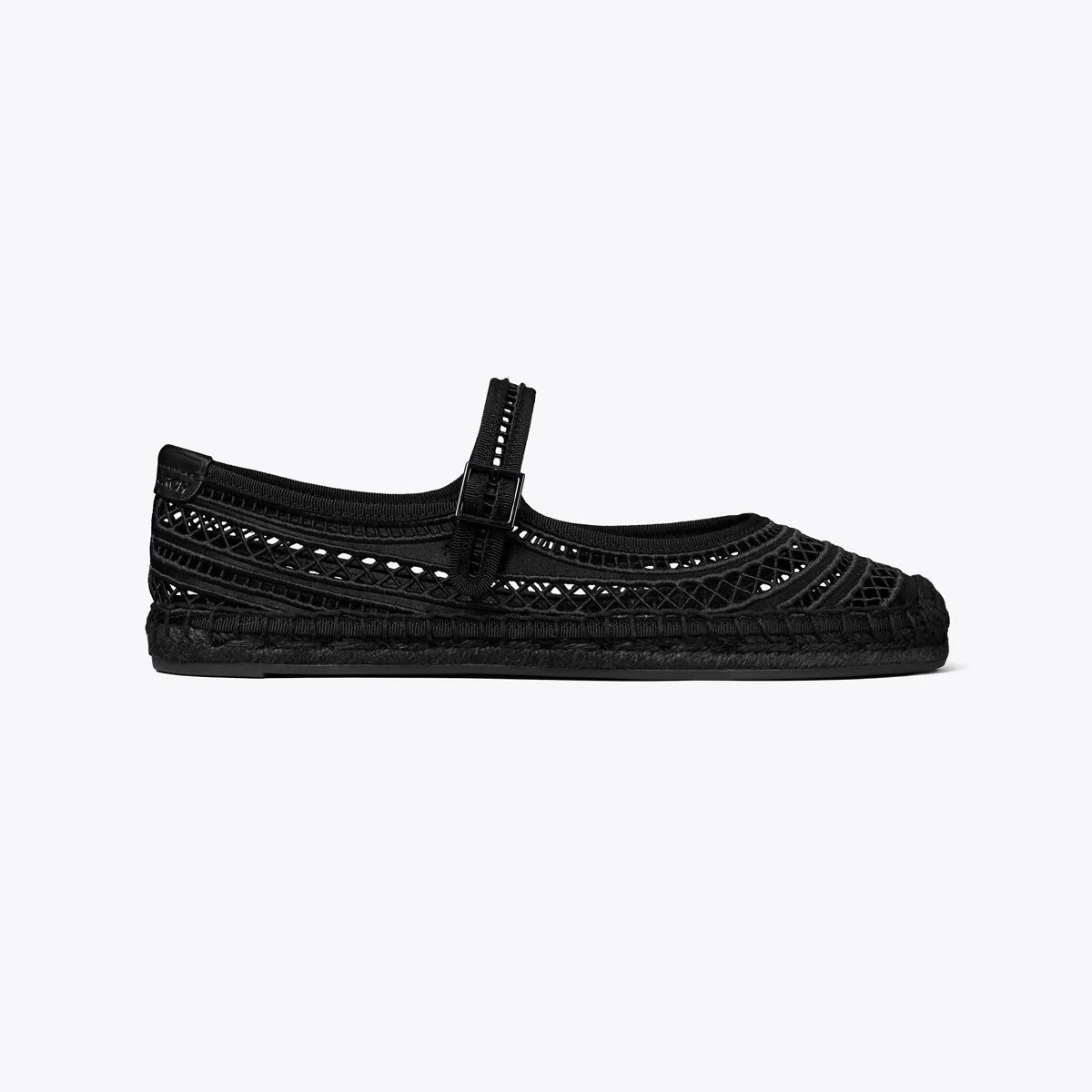 Open Weave Mary Jane Espadrille - 1