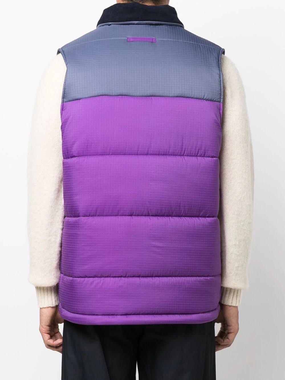 CONTRAST padded gilet - 4