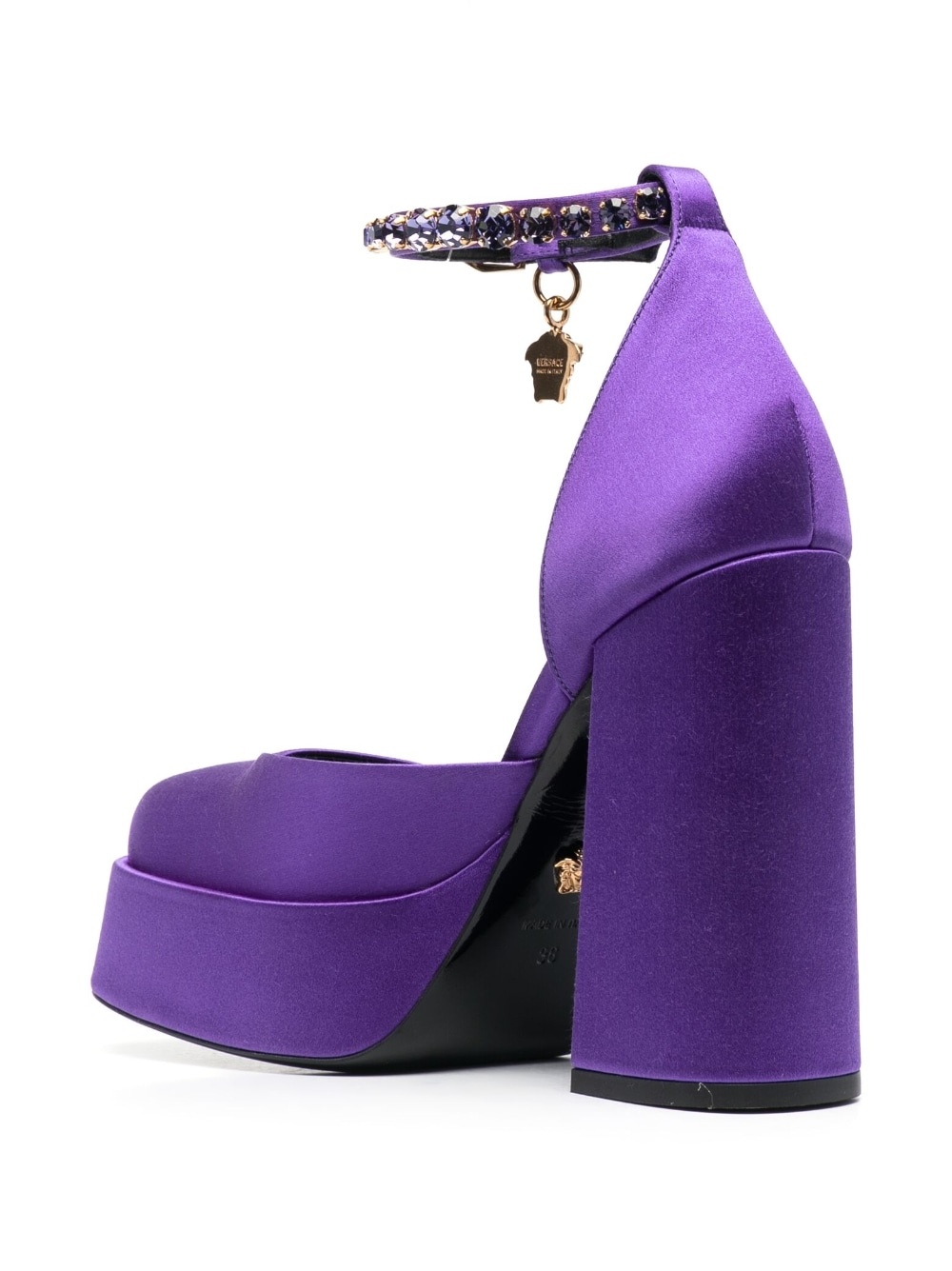 Medusa Aevitas 125mm satin pumps - 3