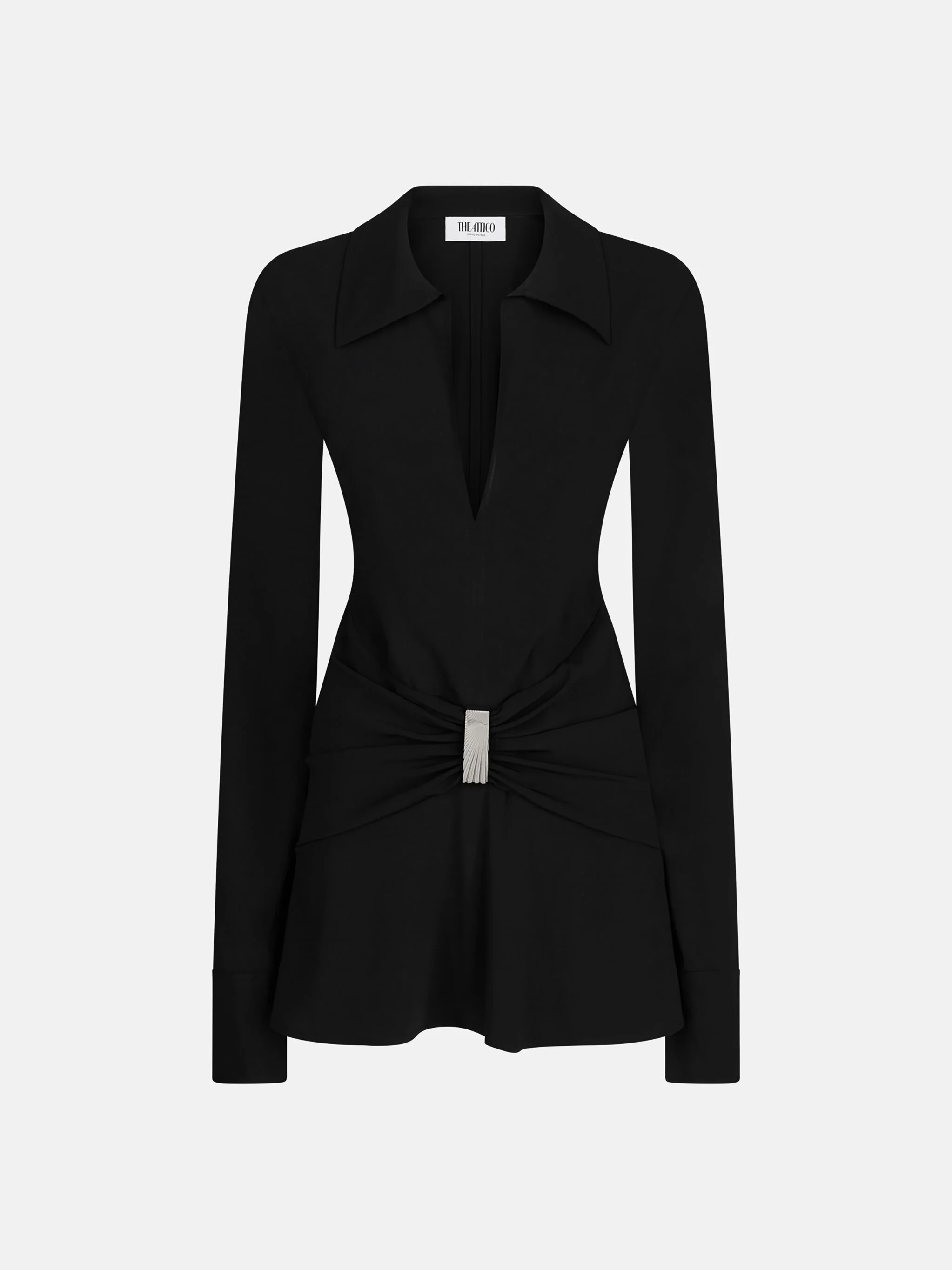 BLACK MINI DRESS - 1