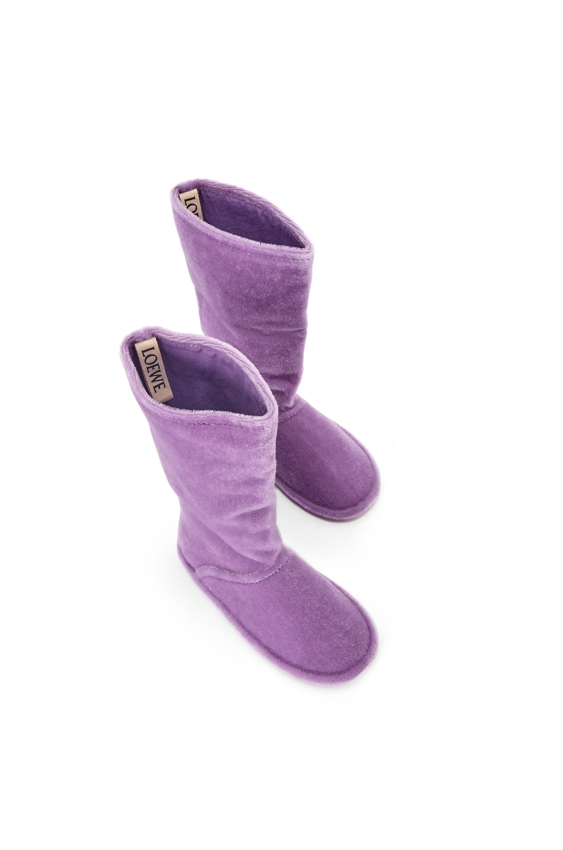 Slouchy boot in mohair - 3