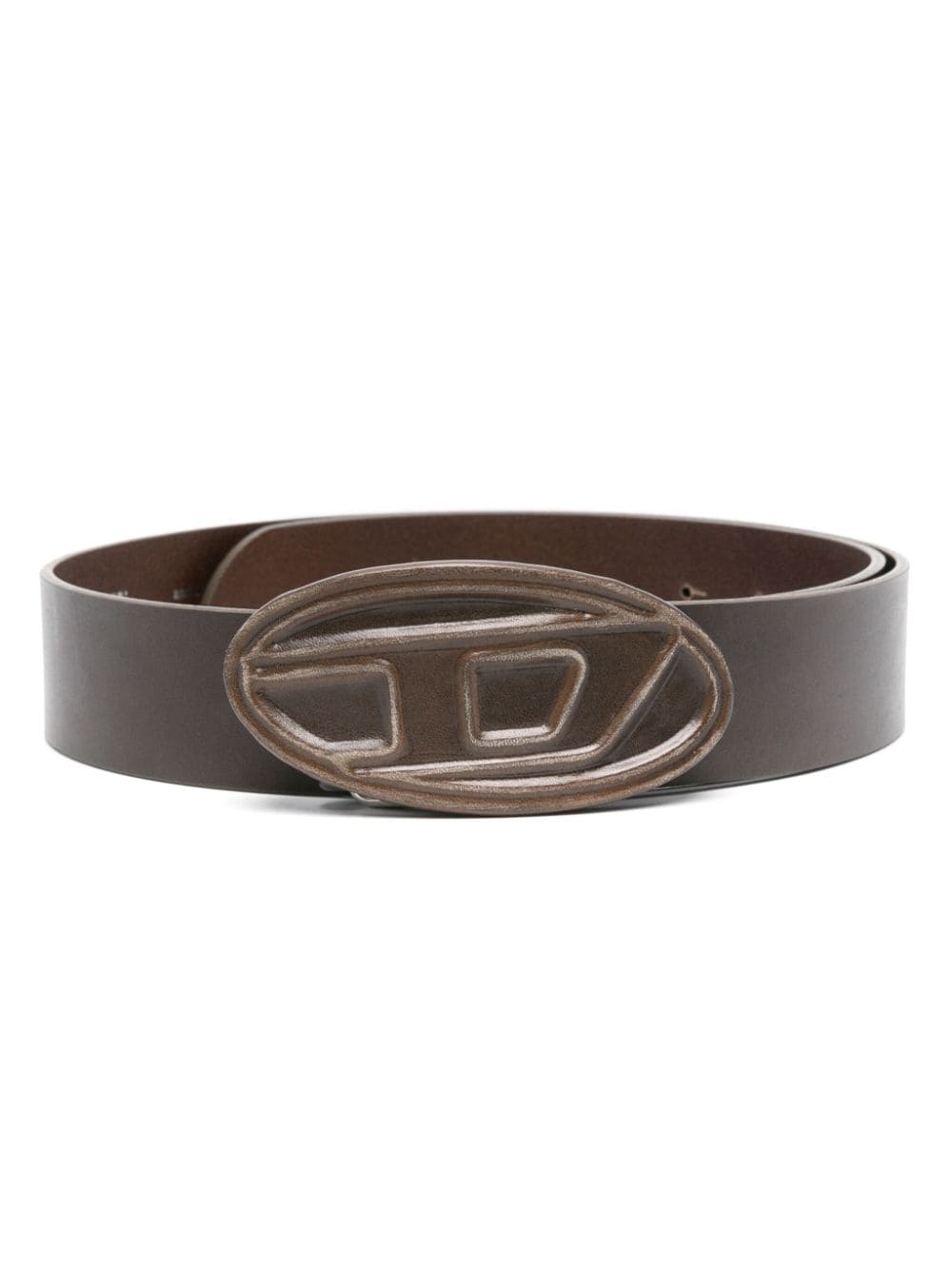 1DR logo-buckle leather belt - 1